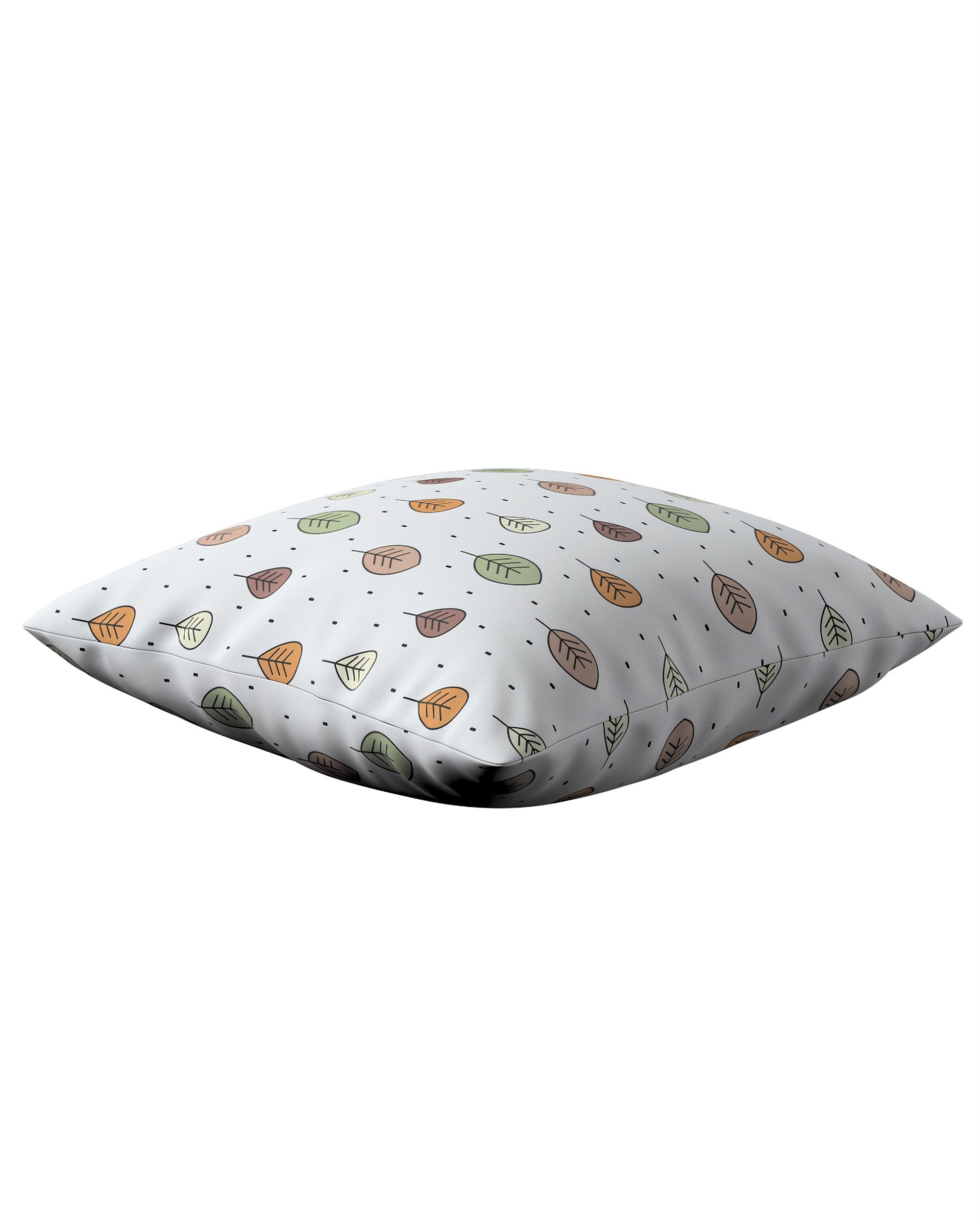 Kissenbezug Milly Farbe braun Stoff gemustert (hover)