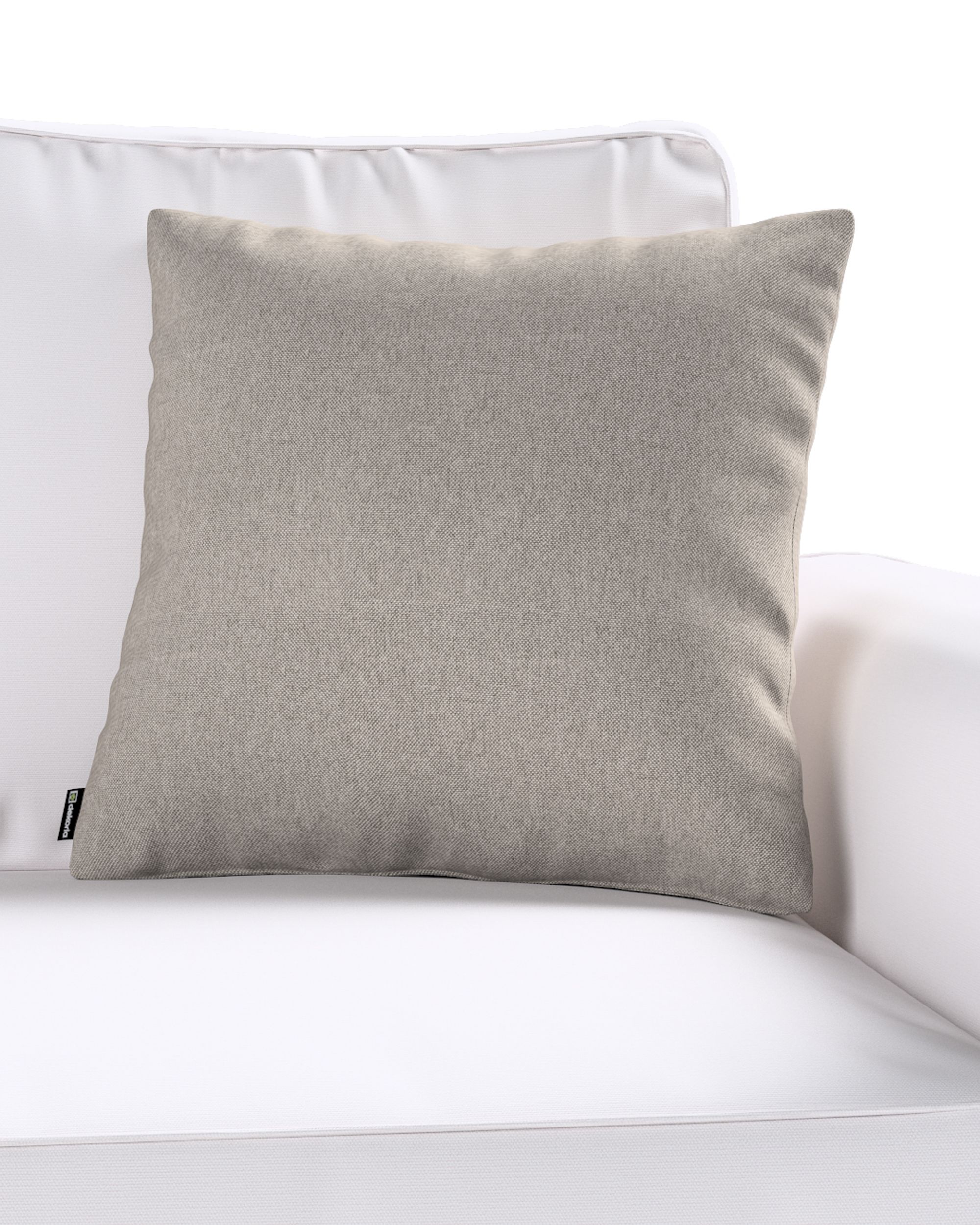 Kissenbezug Milly Farbe beige Stoff strukturiert (hover)