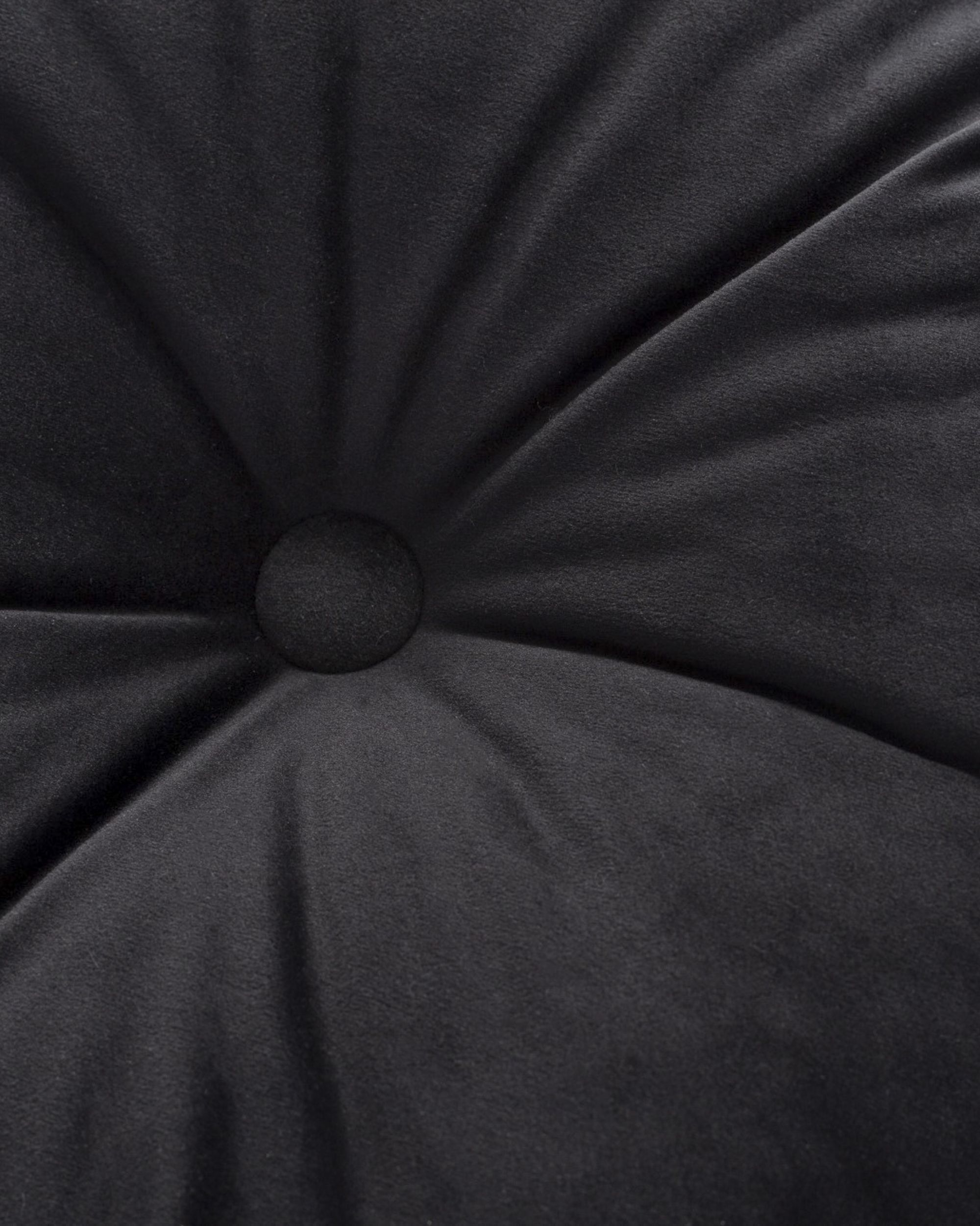 Kissen Candy Dot Farbe schwarz Stoff glänzend, samt (hover)