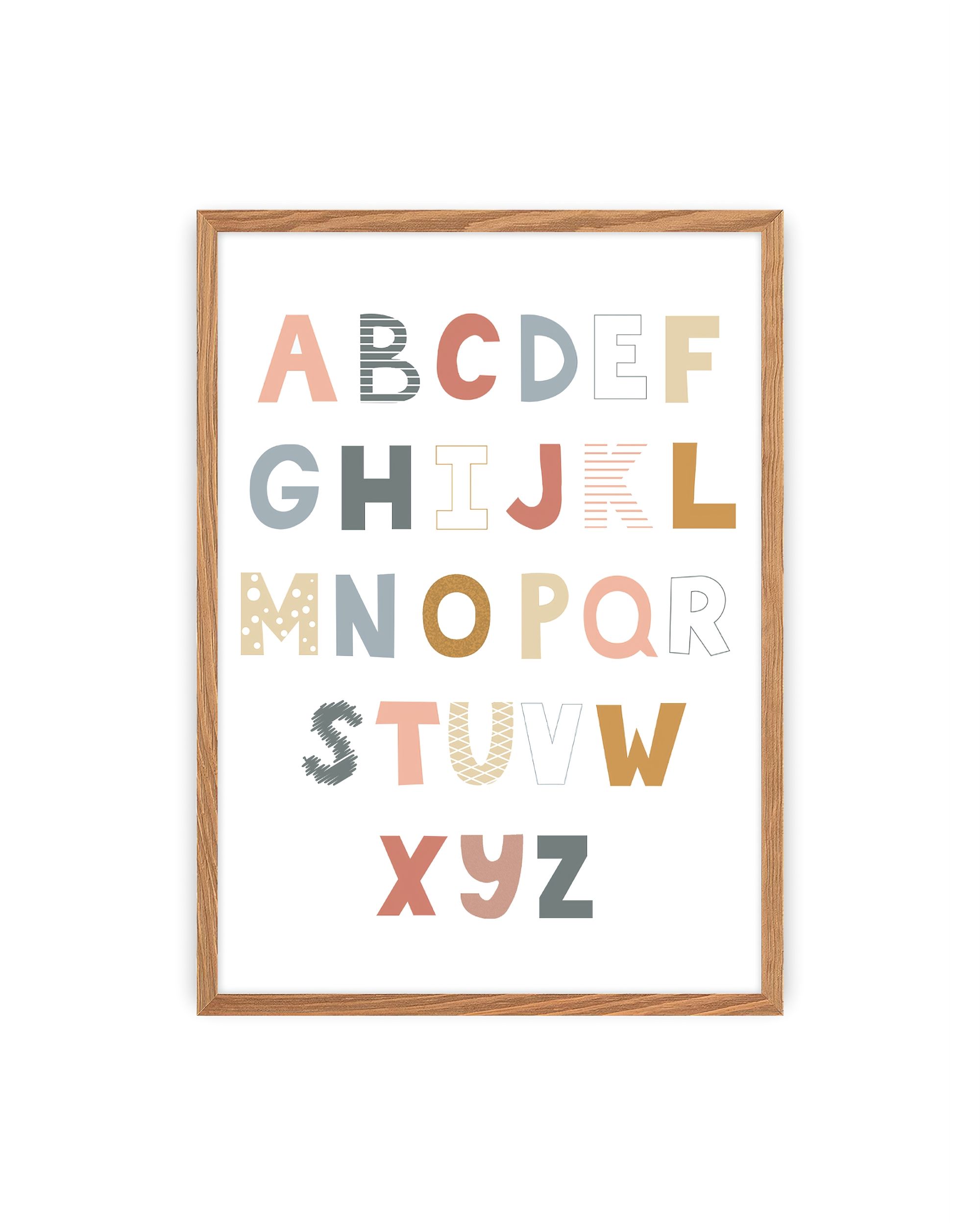 Bild Alphabet  30x40