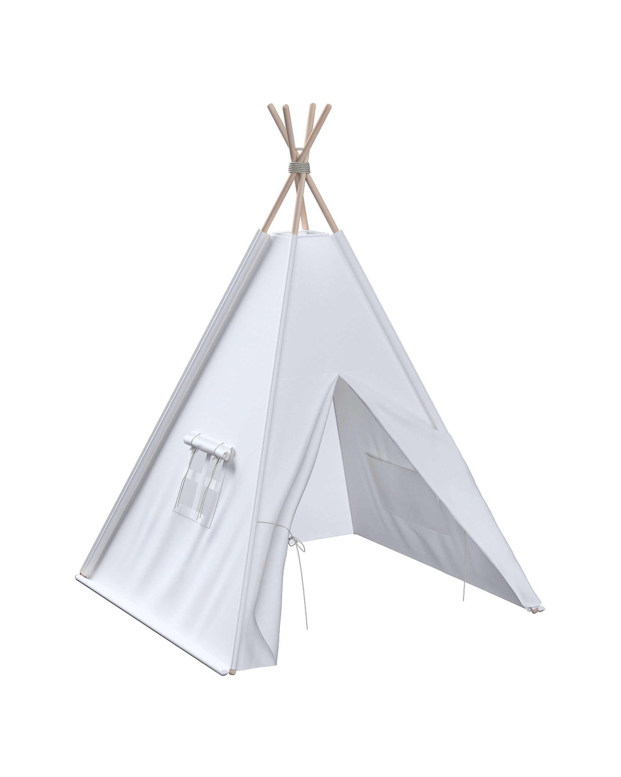 Tipi-Zelt Farbe weiß