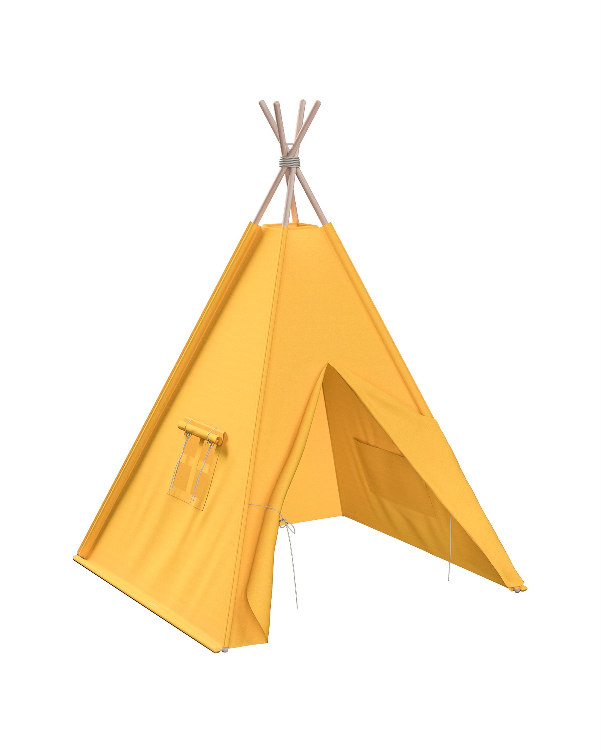 Tipi-Zelt Farbe gelb