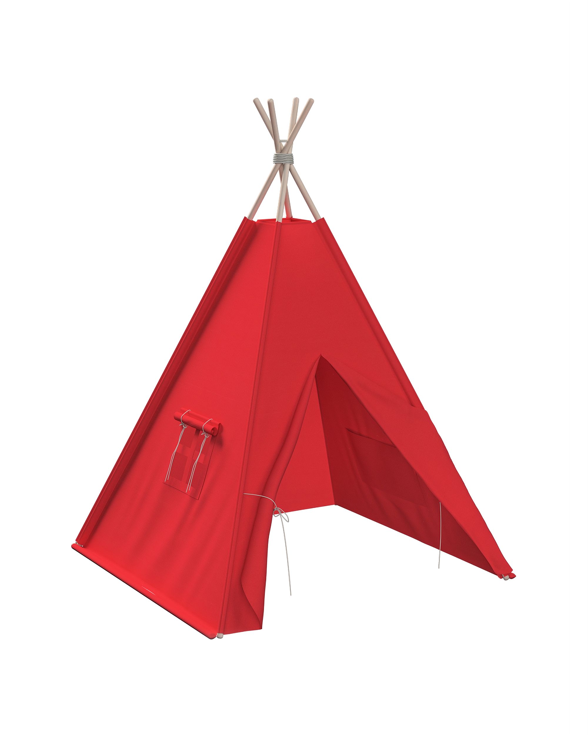 Tipi-Zelt Farbe rot