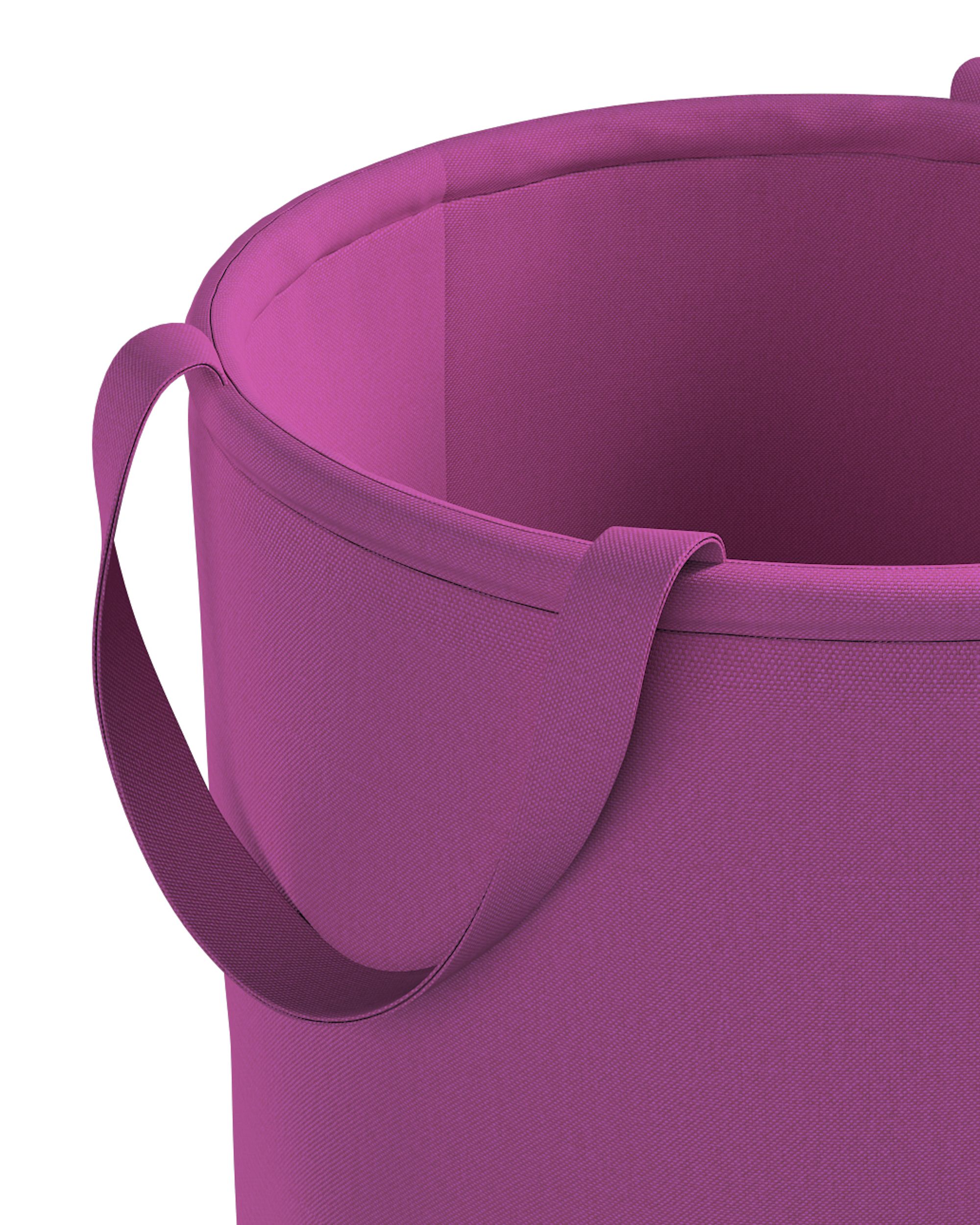 Spielzeugkorb Tobi Farbe rosa Stoff strukturiert (hover)