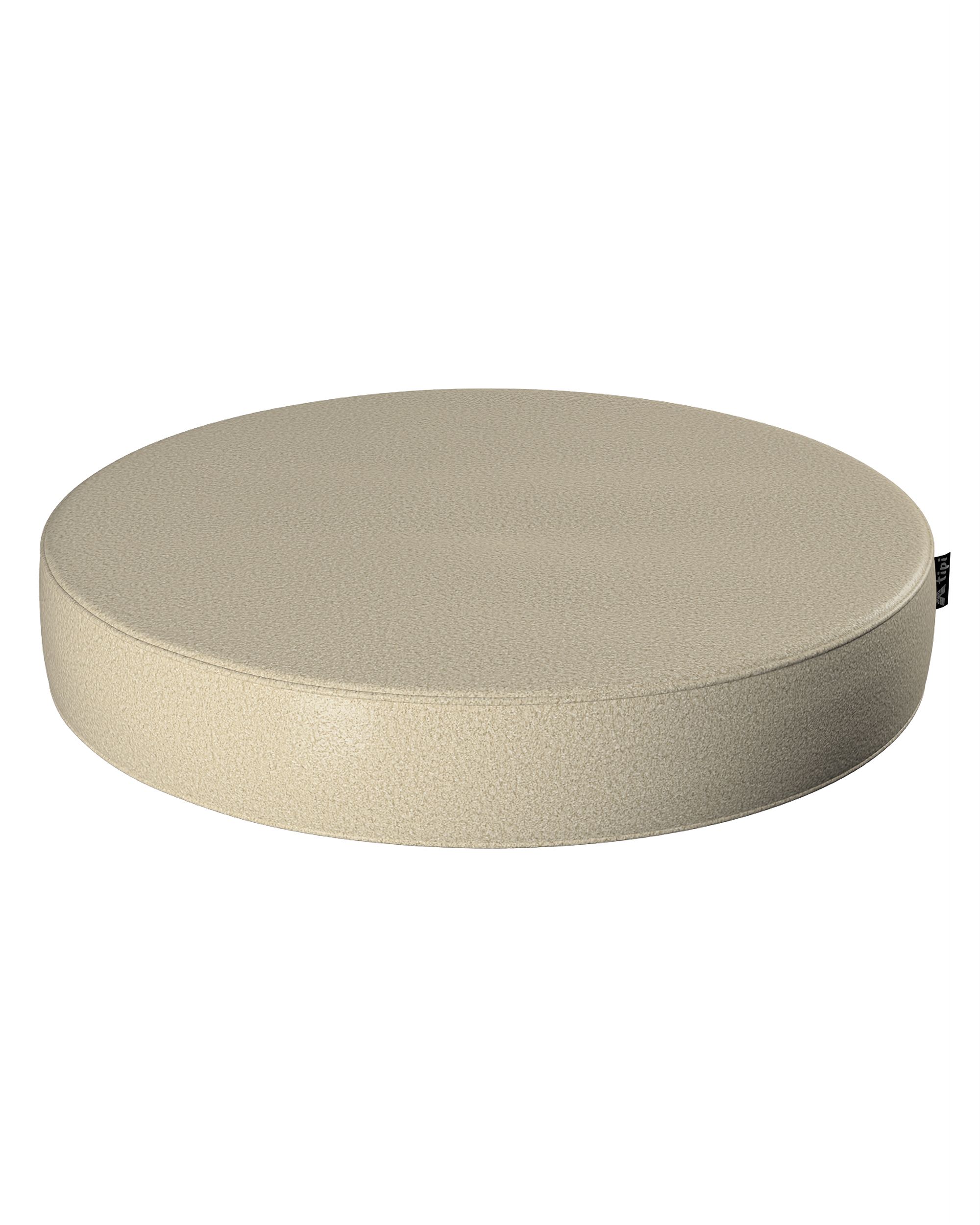 Pouf Dot Farbe beige Stoff strukturiert