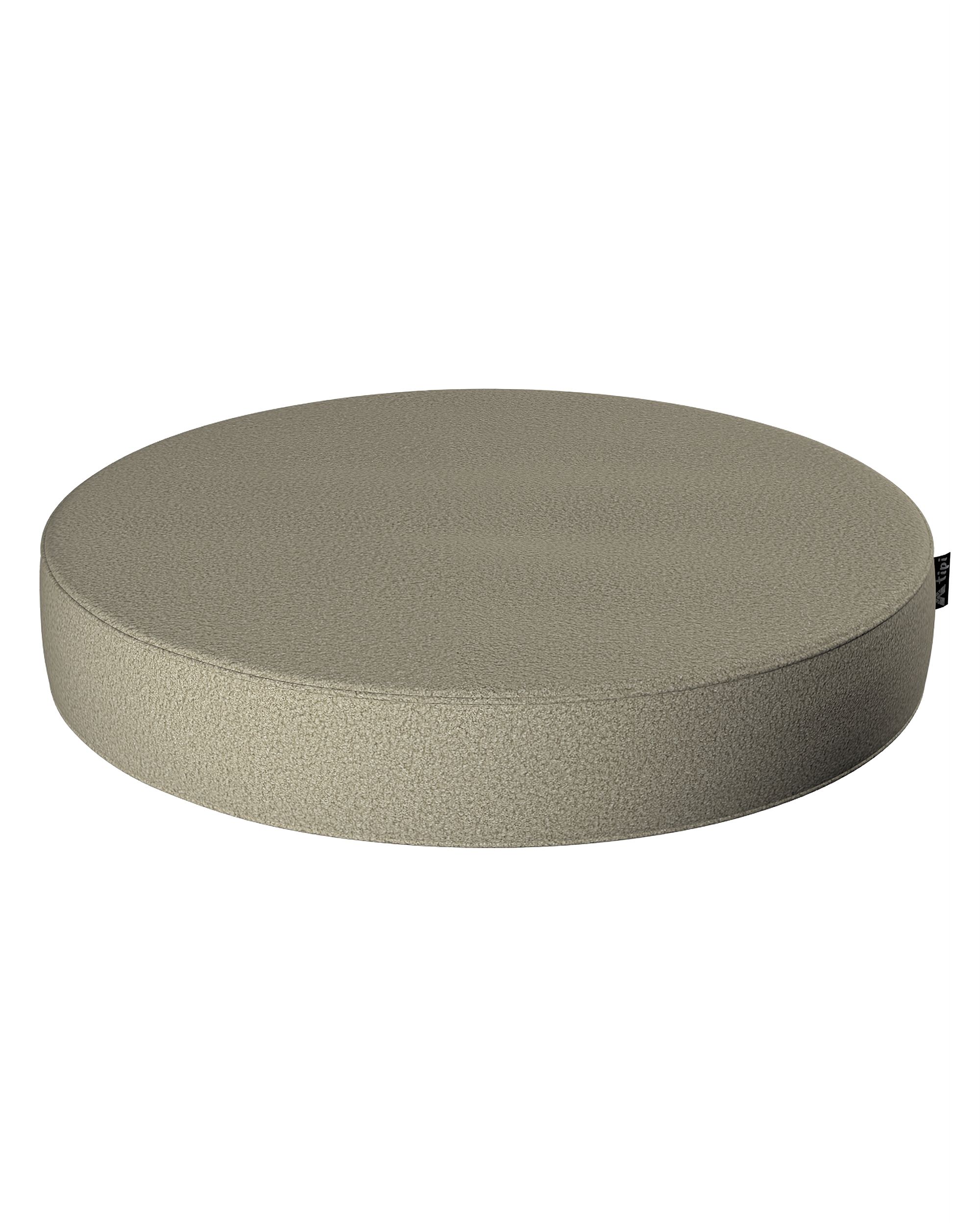 Pouf Dot Farbe beige Stoff strukturiert