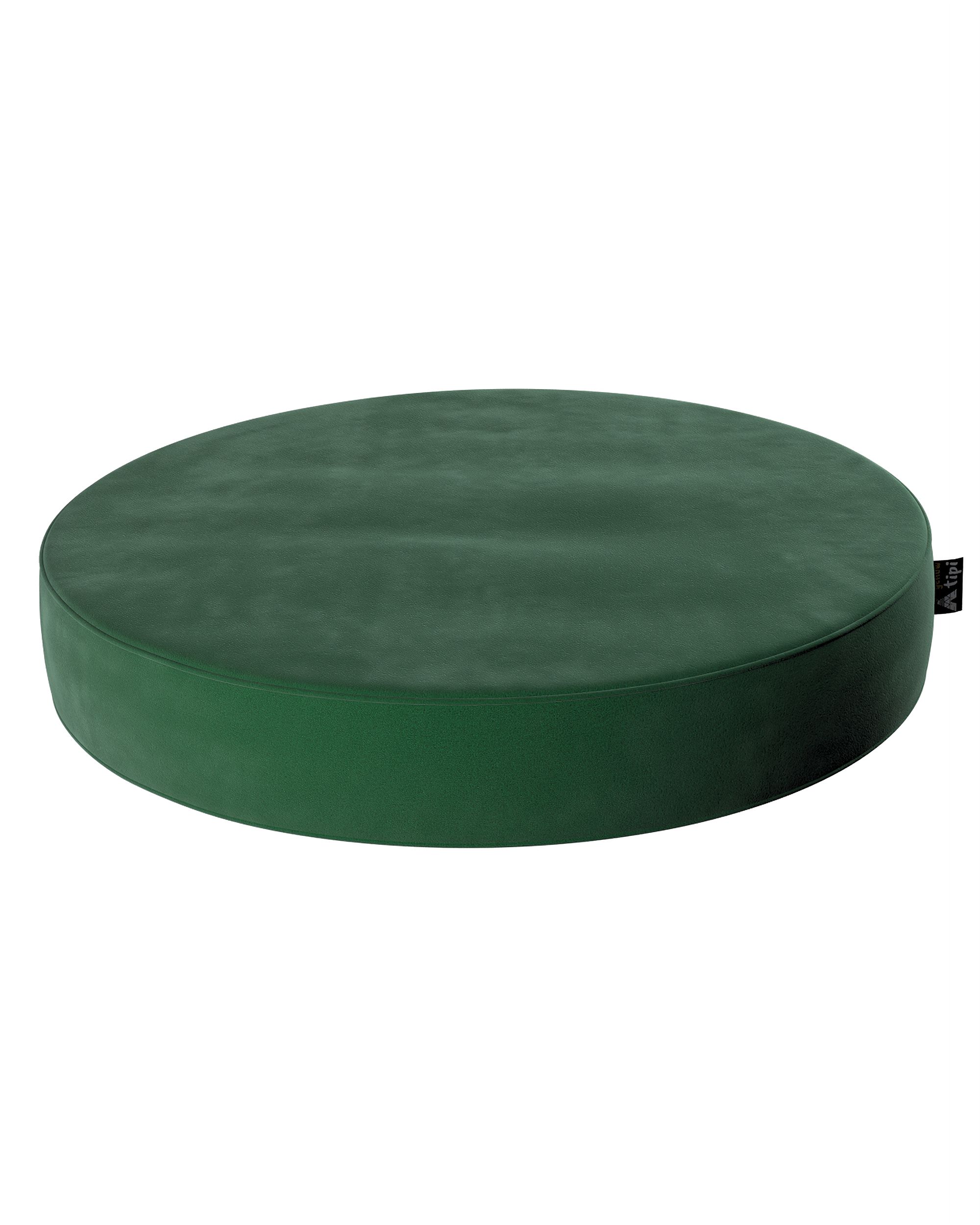 Pouf Dot Farbe grün Stoff glänzend, samt