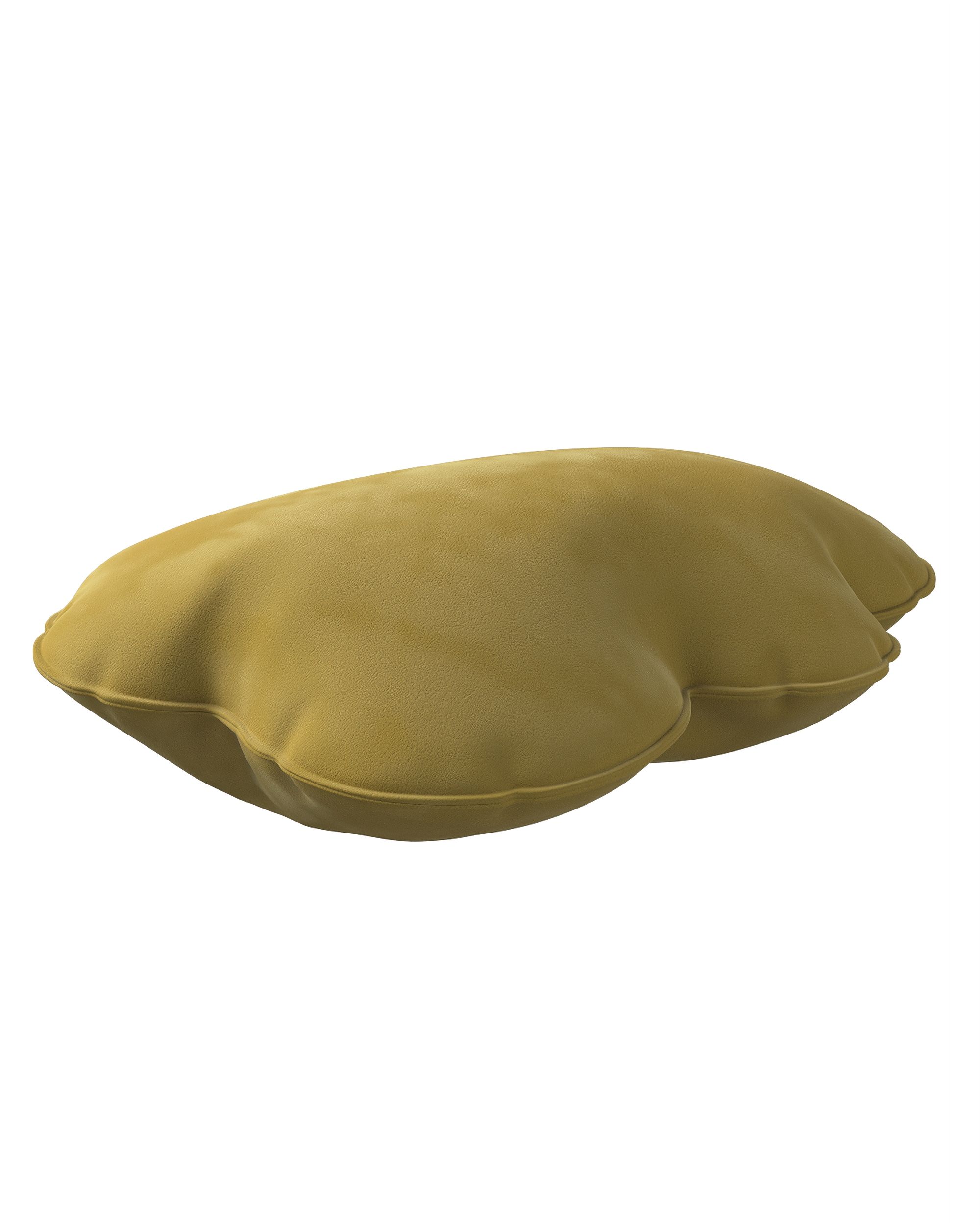 Kissen Soft Cloud Farbe grün Stoff glänzend, samt (hover)