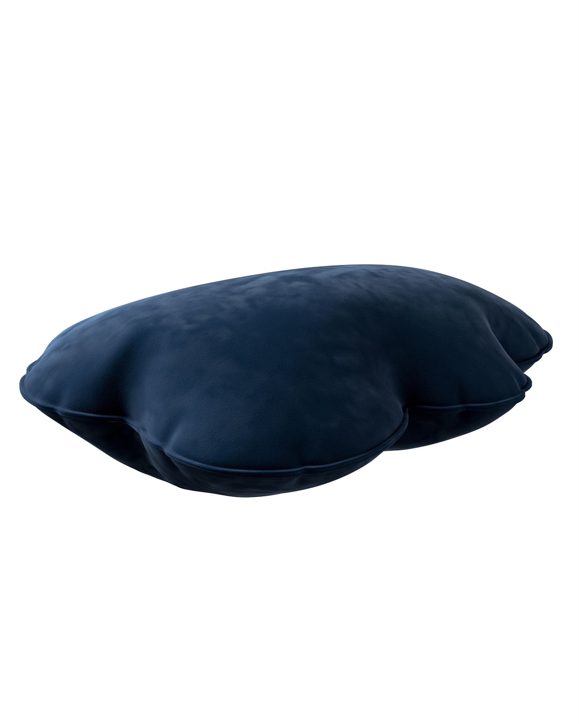 Kissen Soft Cloud Farbe dunkelblau Stoff glänzend, samt (hover)