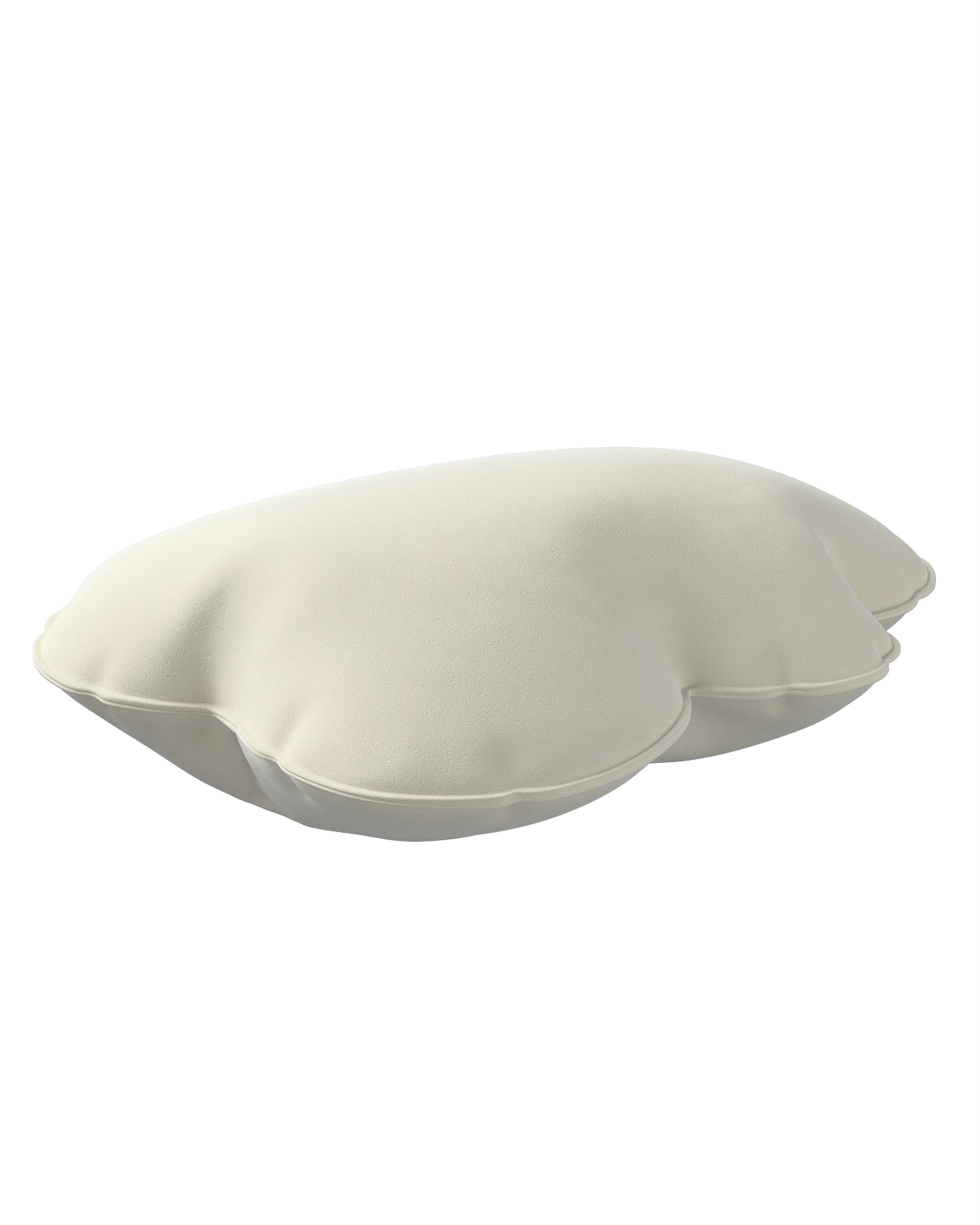Kissen Soft Cloud Farbe creme Stoff glänzend, samt (hover)
