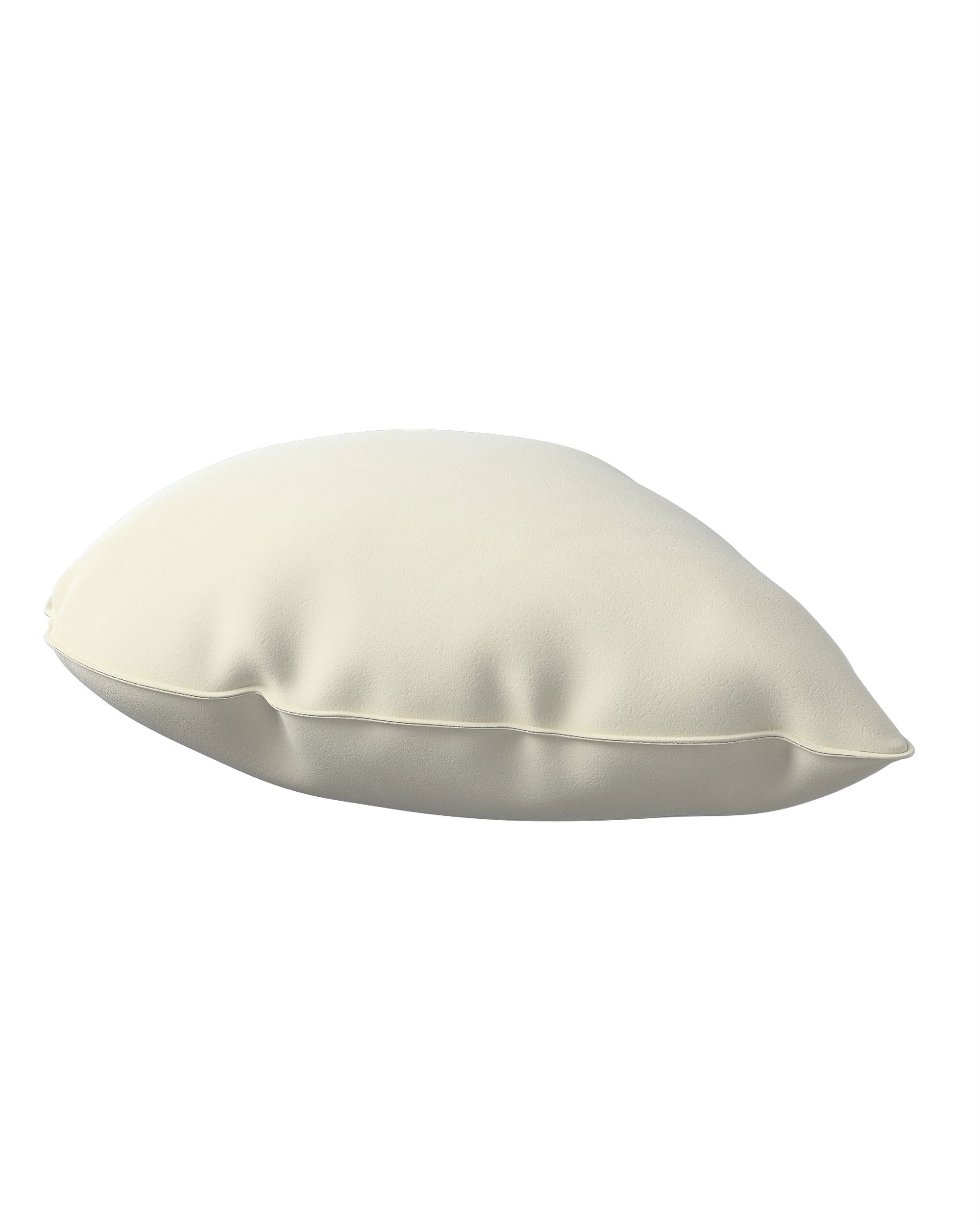 Kissen Sweet Drop Farbe creme Stoff glänzend, samt (hover)