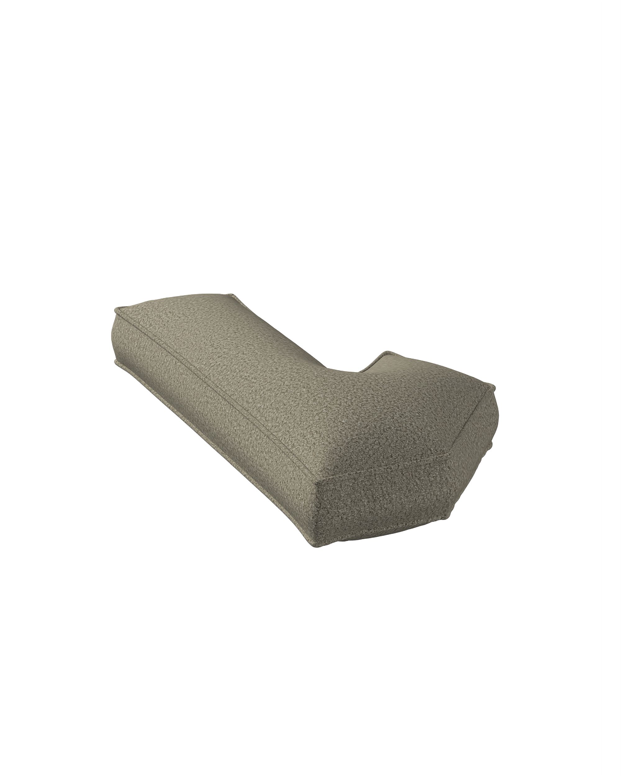 Zahlenkissen 1 Farbe beige Stoff strukturiert (hover)