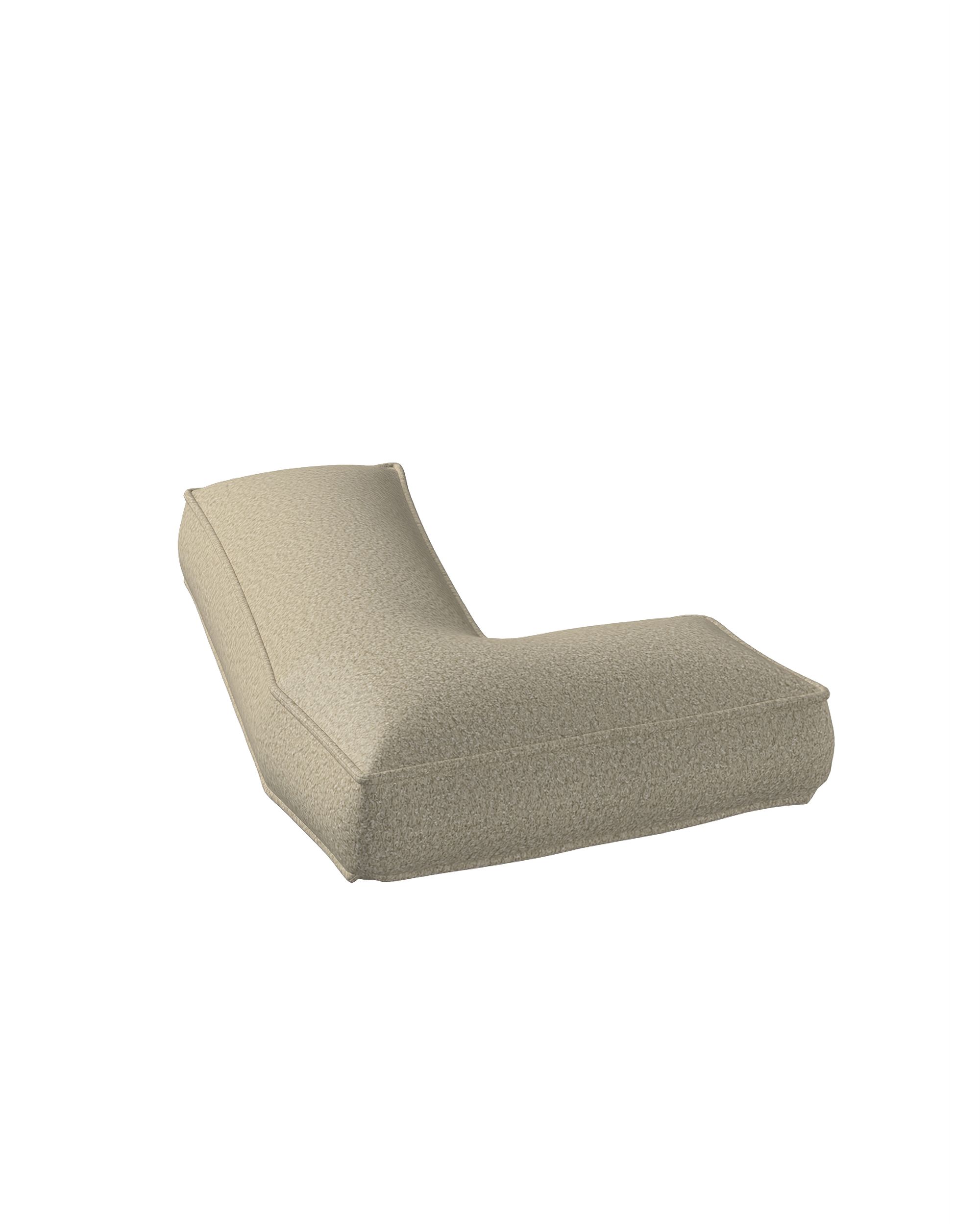 Zahlenkissen 7 Farbe beige Stoff strukturiert (hover)