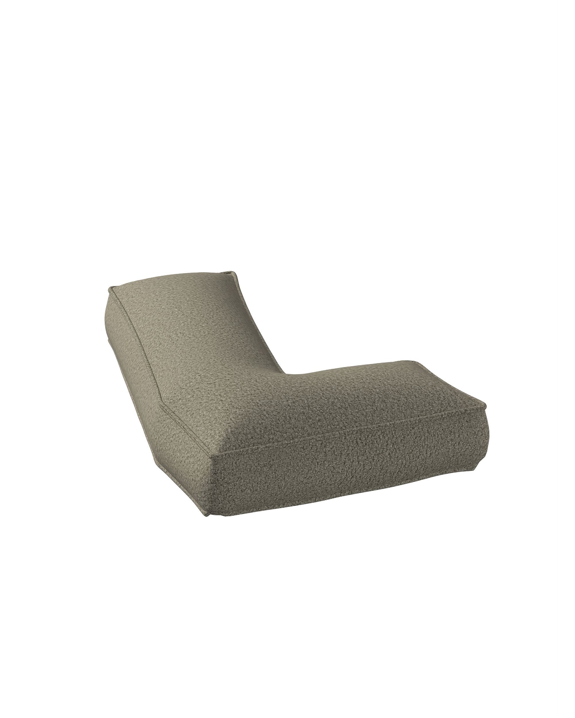 Zahlenkissen 7 Farbe beige Stoff strukturiert (hover)
