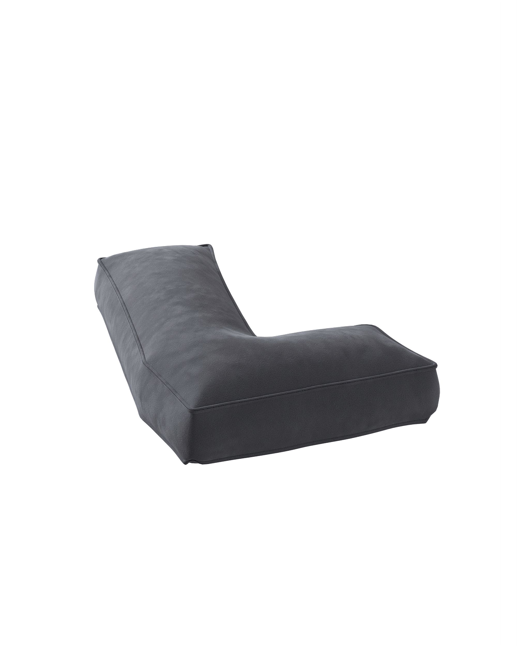 Zahlenkissen 7 Farbe grau Stoff glänzend, samt (hover)