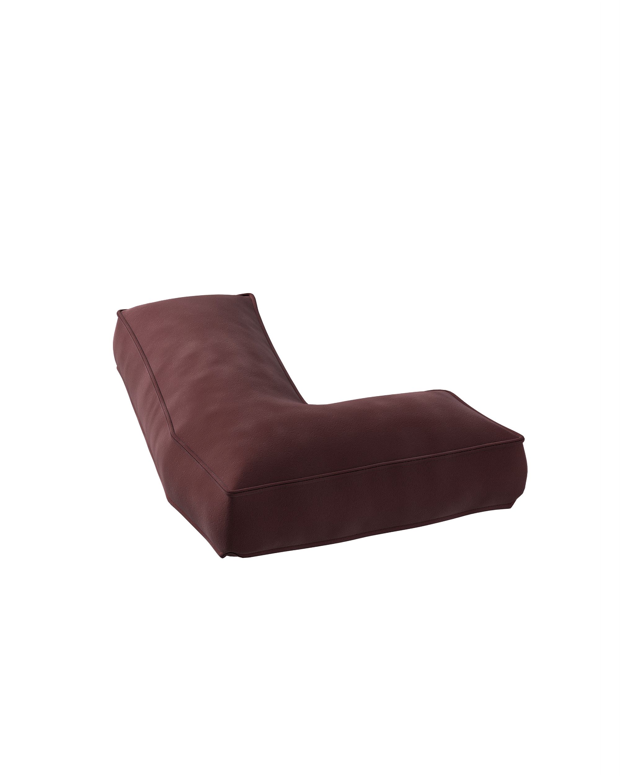 Zahlenkissen 7 Farbe rot Stoff glänzend, samt (hover)