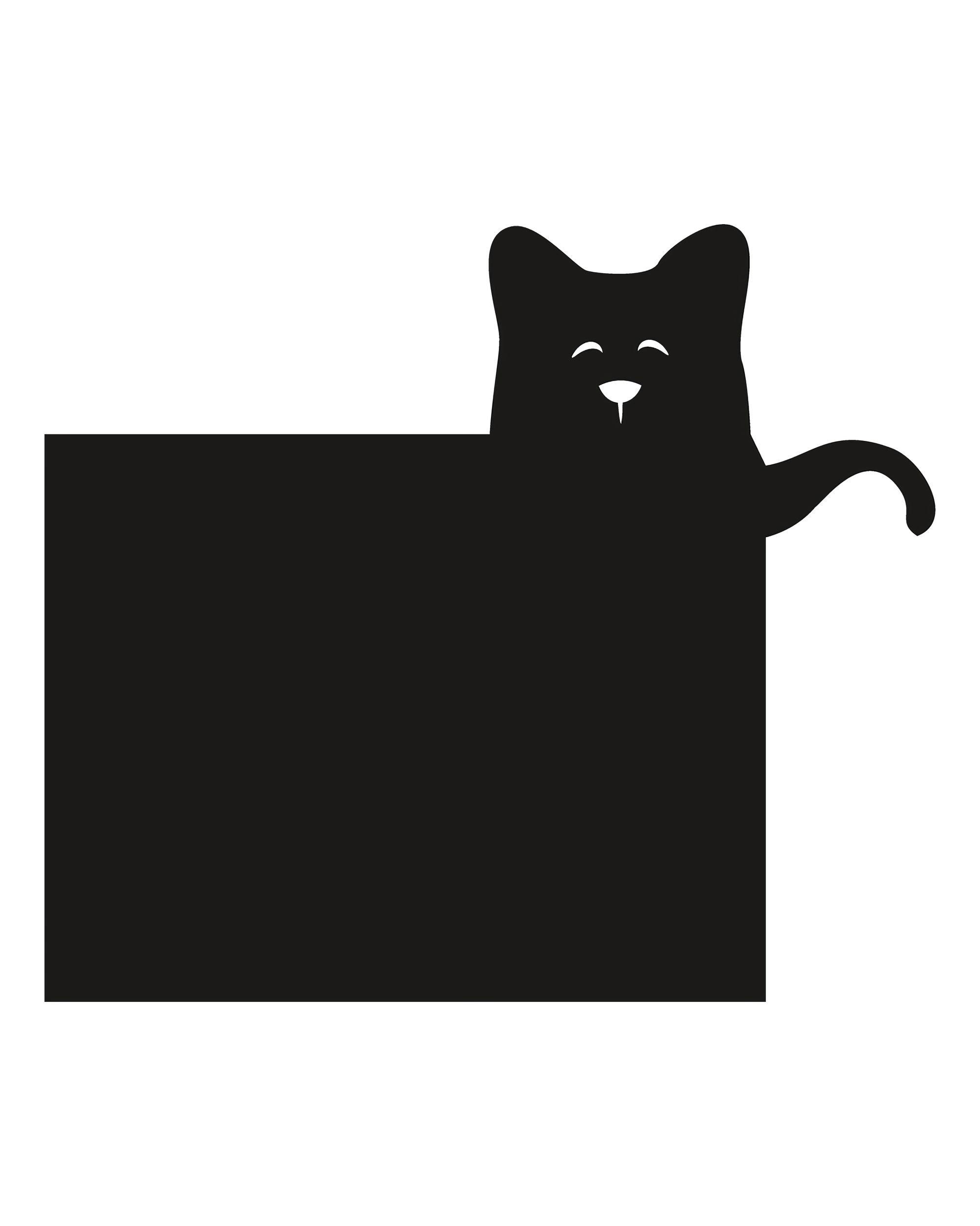 Tafelaufkleber Funny Band cat