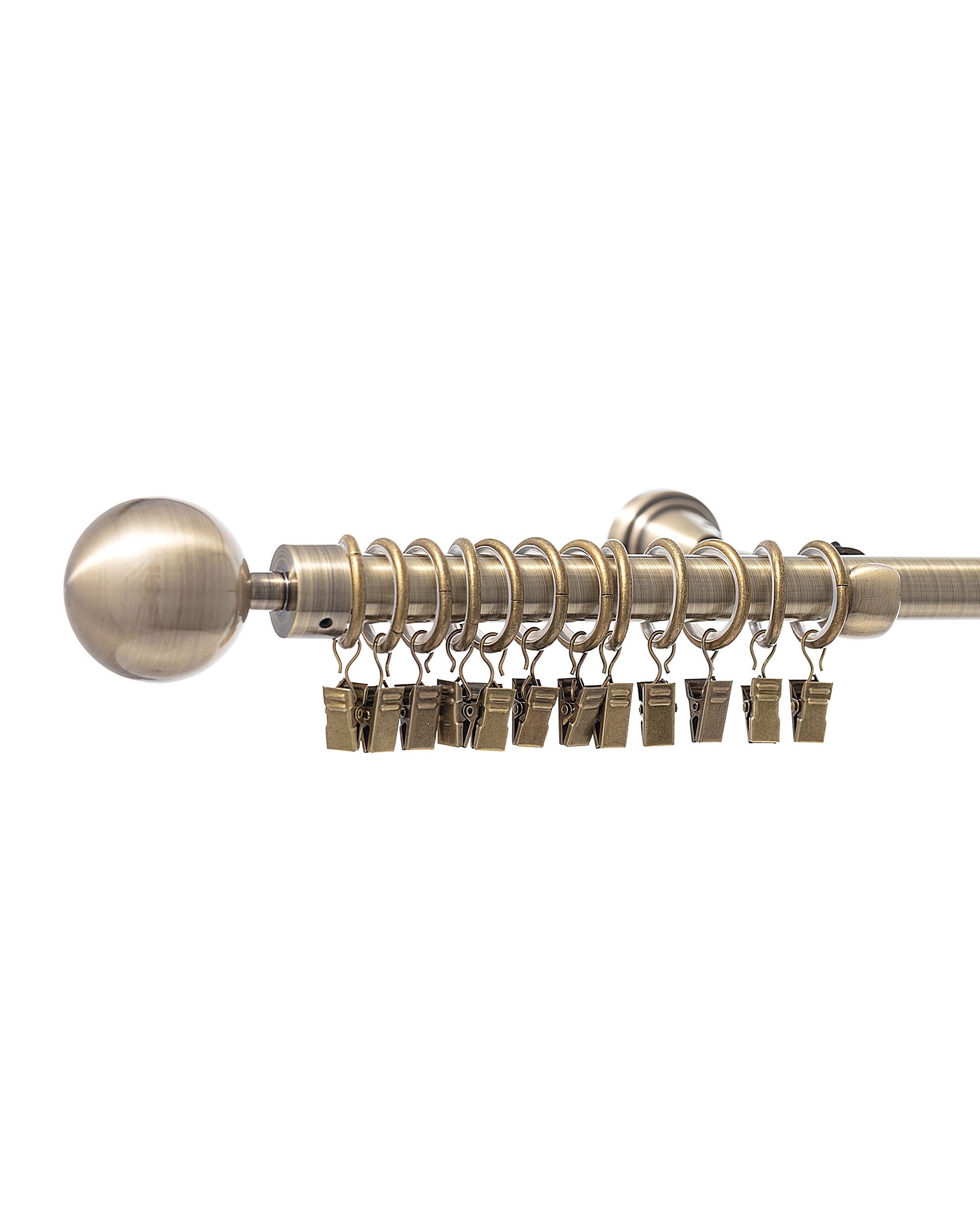 Gardinestange Elegant antique brass 160cm (hover)