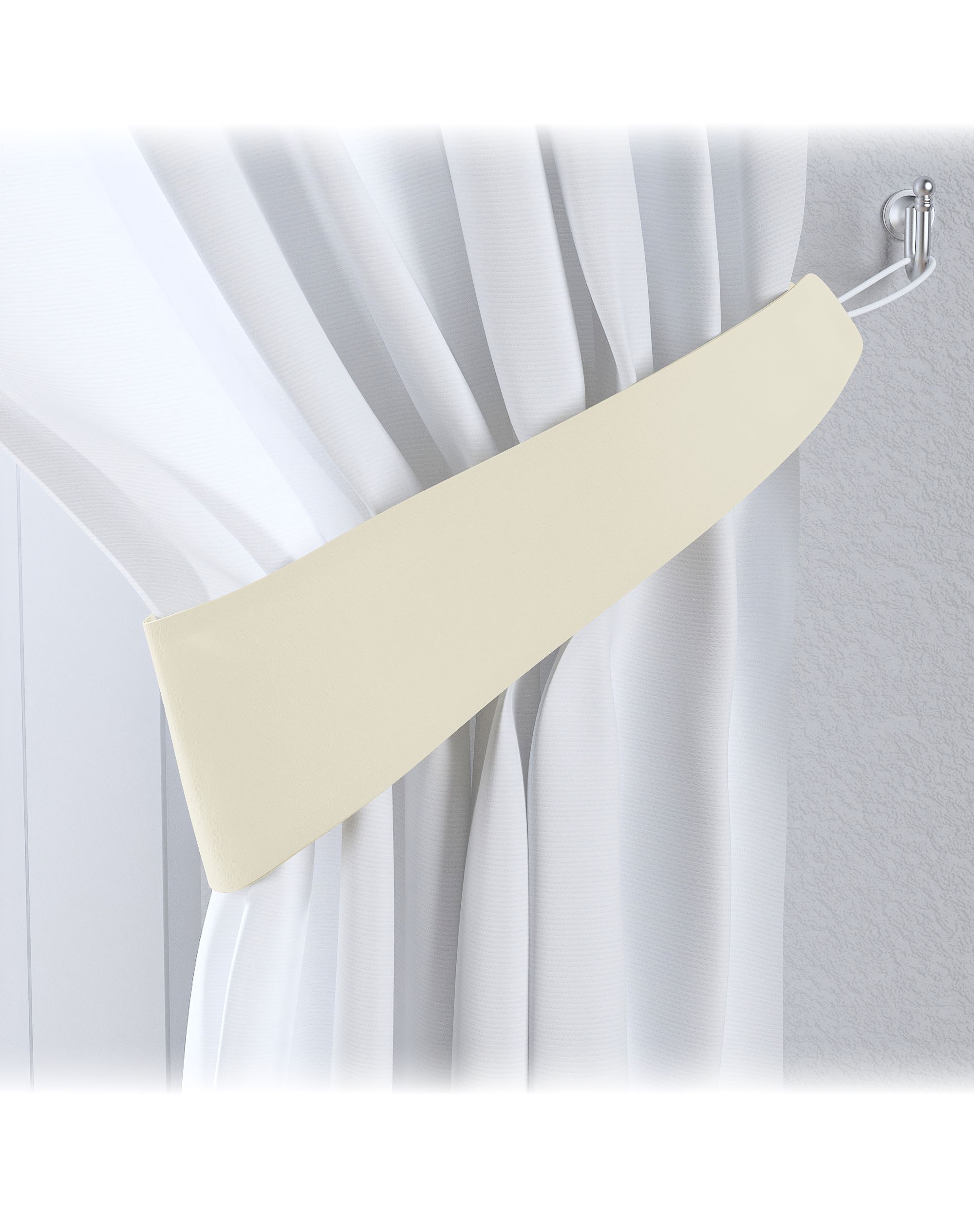 Raffhalter Farbe creme
