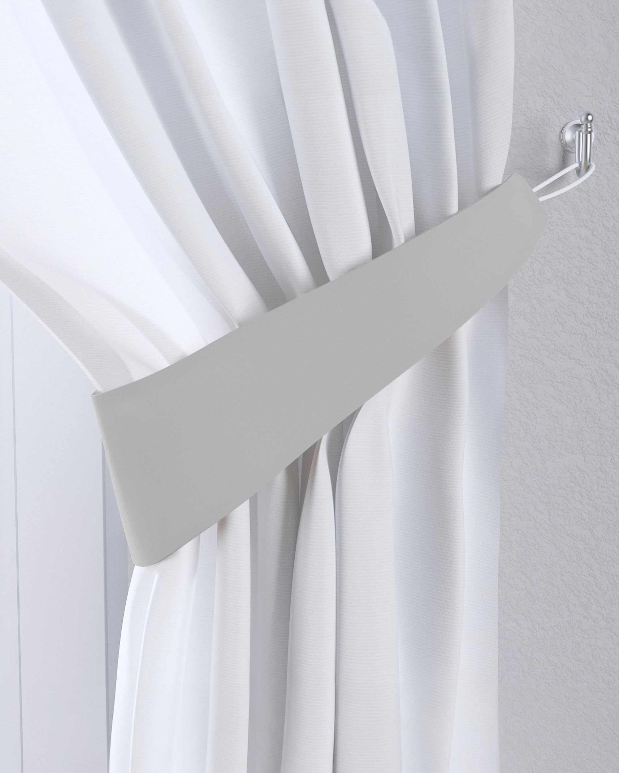 Raffhalter Farbe grau