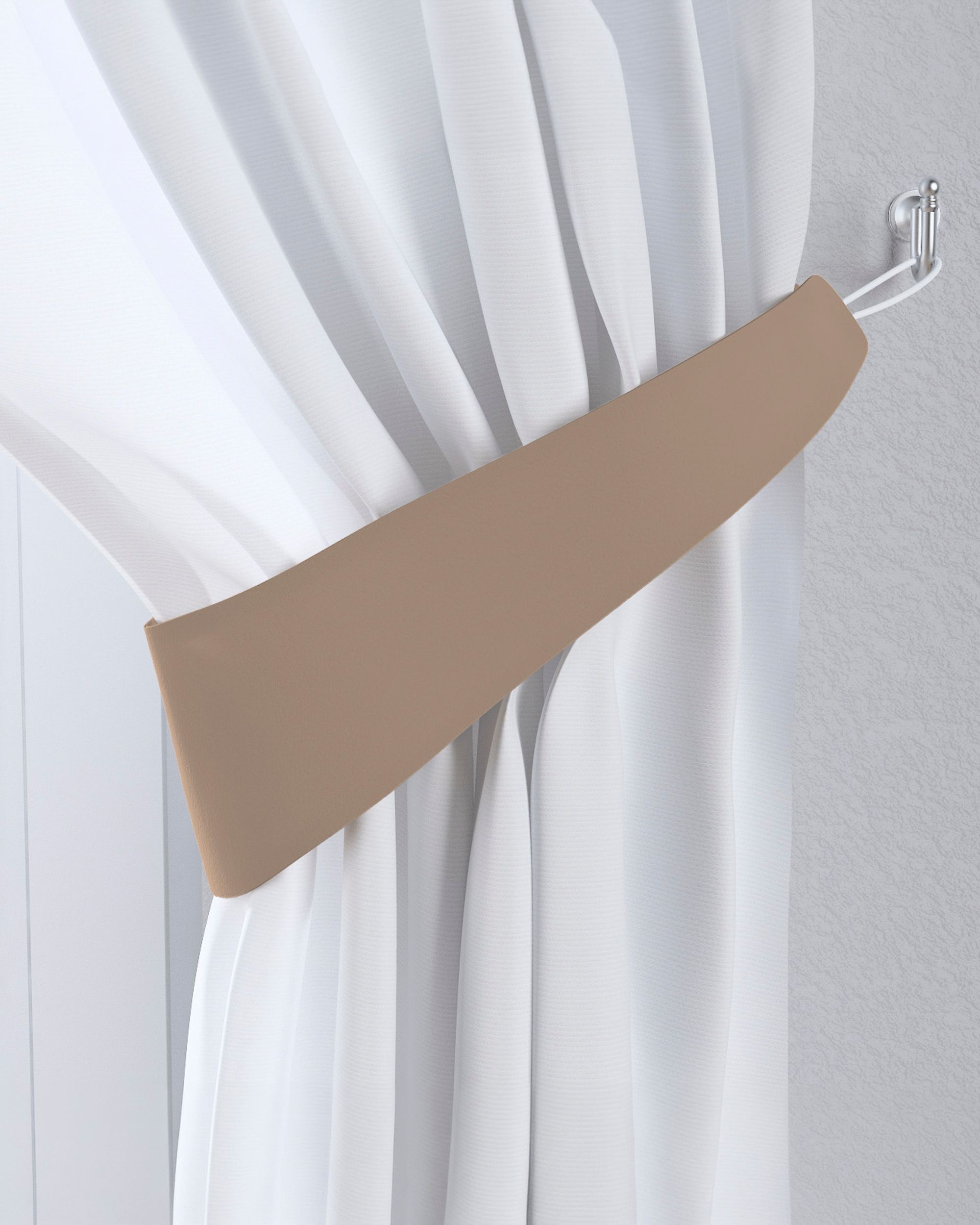 Raffhalter Farbe beige