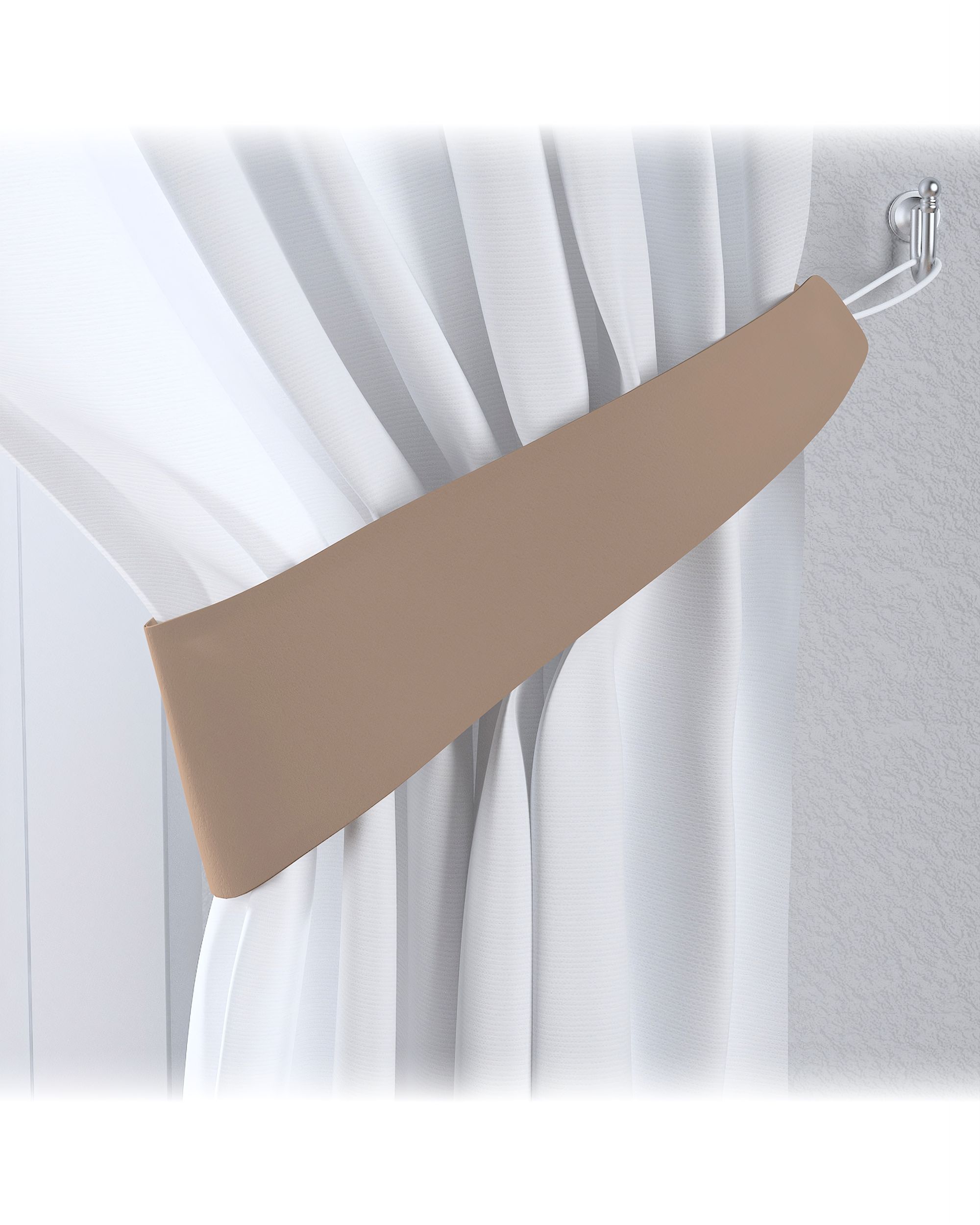 Raffhalter Farbe beige