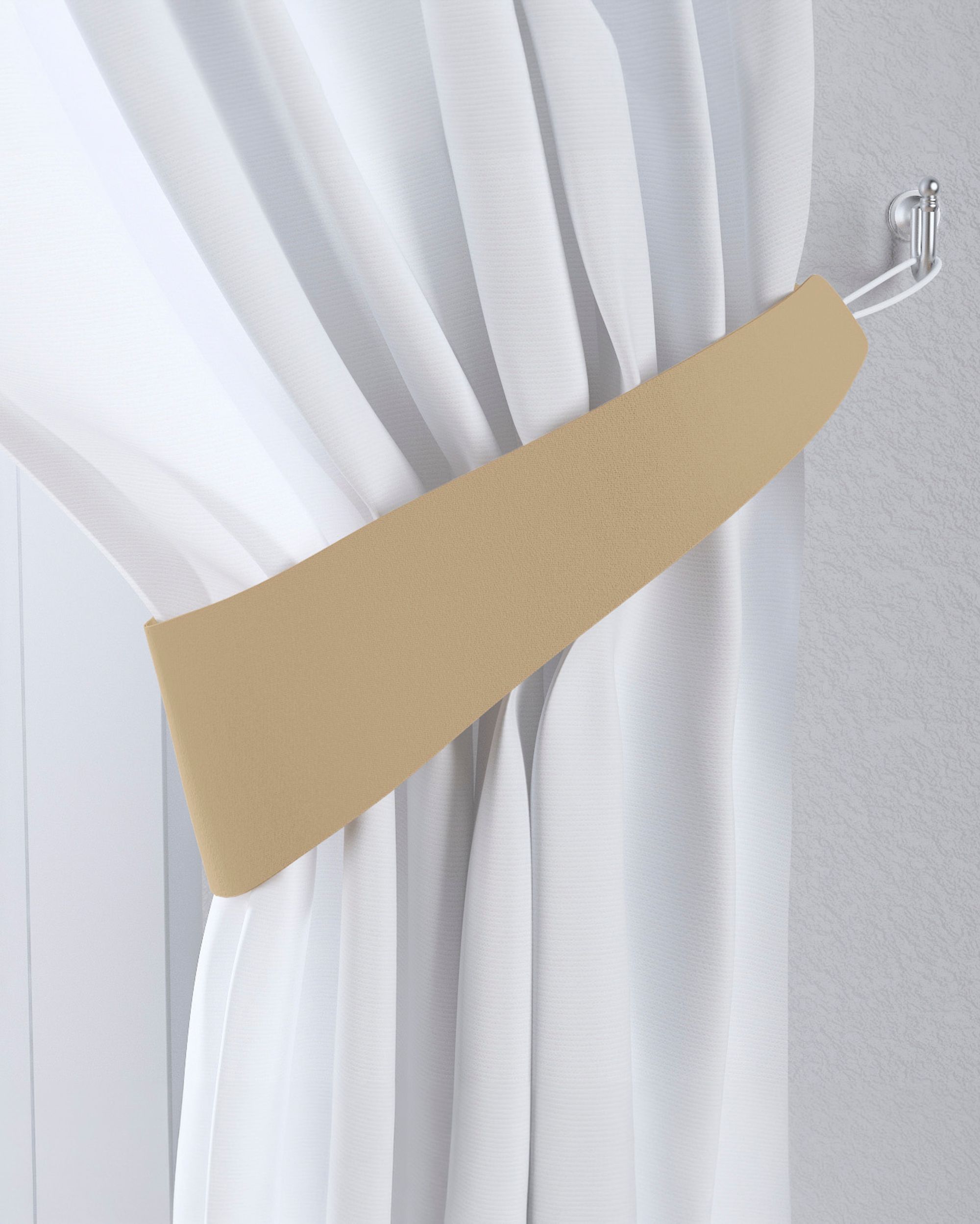 Raffhalter Farbe golden Stoff verdunkelnd