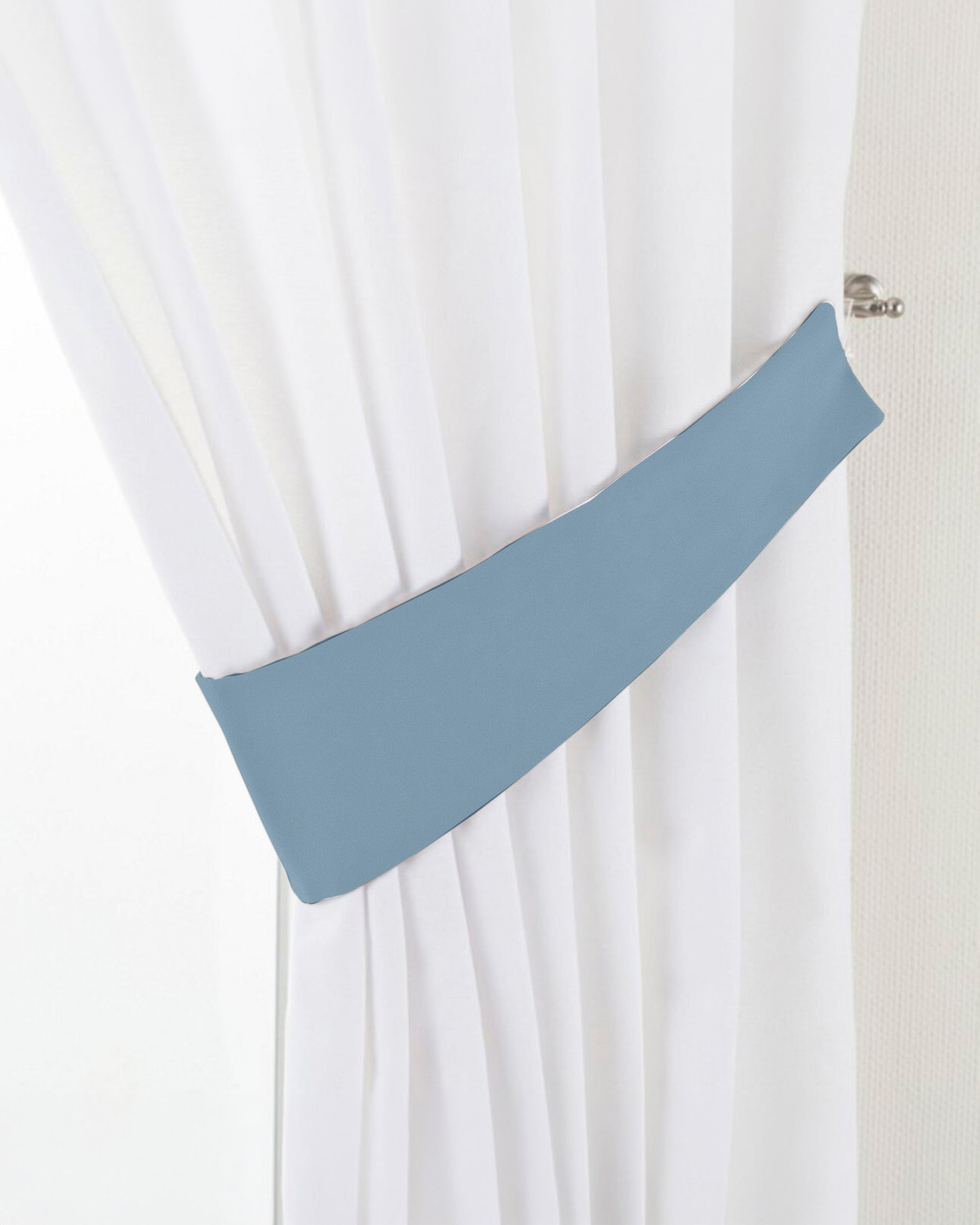 Raffhalter Farbe blau Stoff verdunkelnd