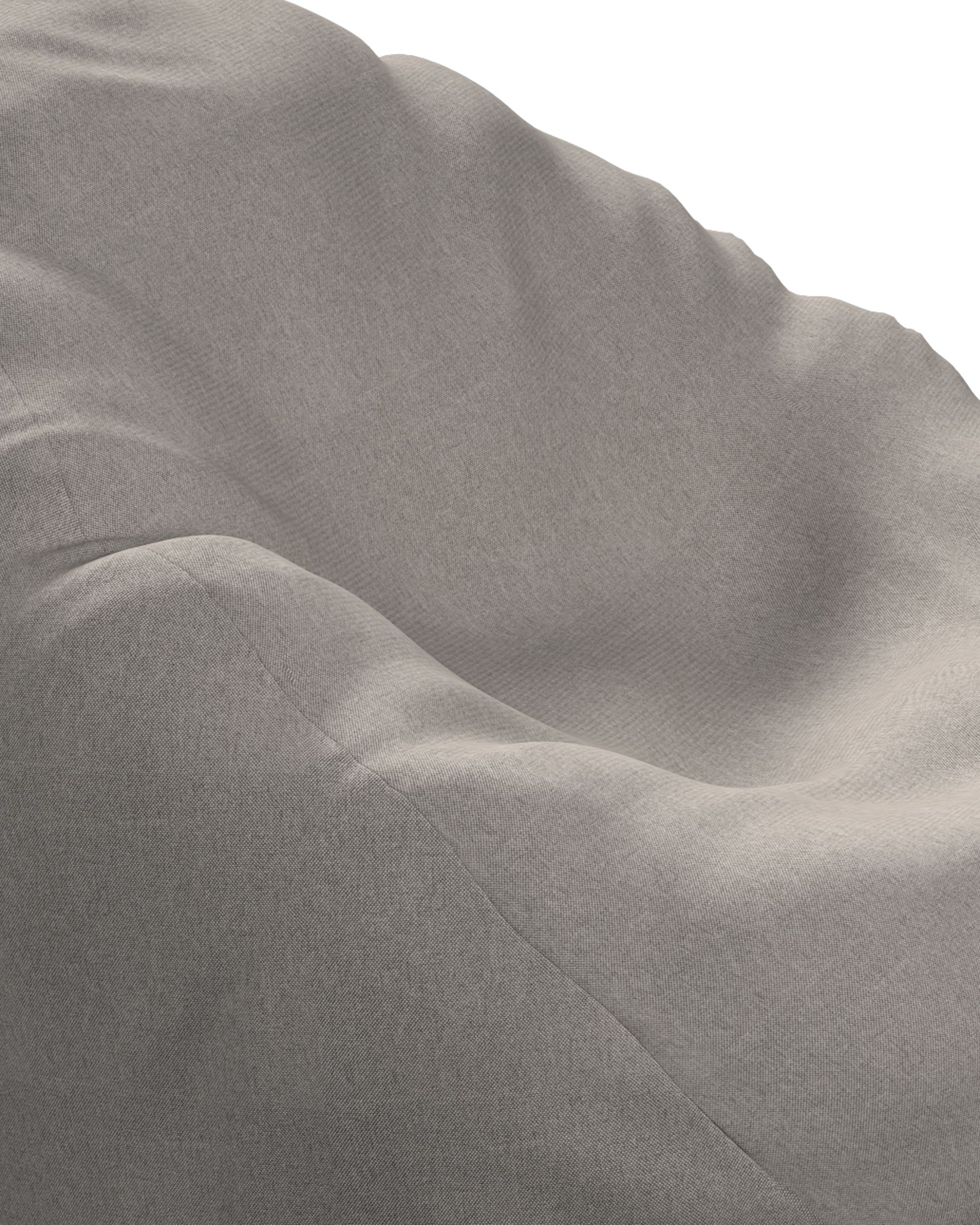 Sitzsack Bowli Farbe beige Stoff strukturiert (hover)