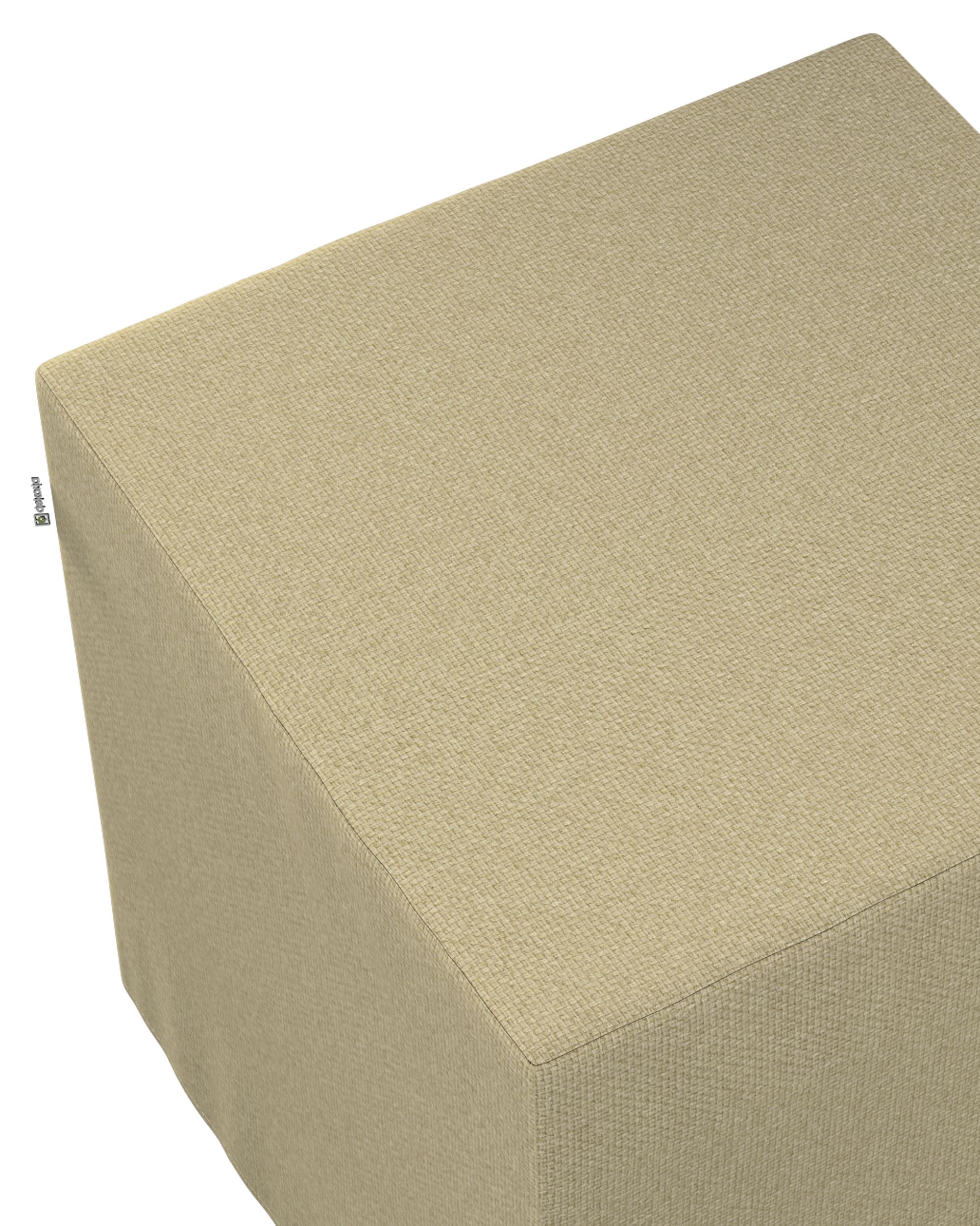 Sitzwürfel Nano Farbe grün Stoff strukturiert (hover)