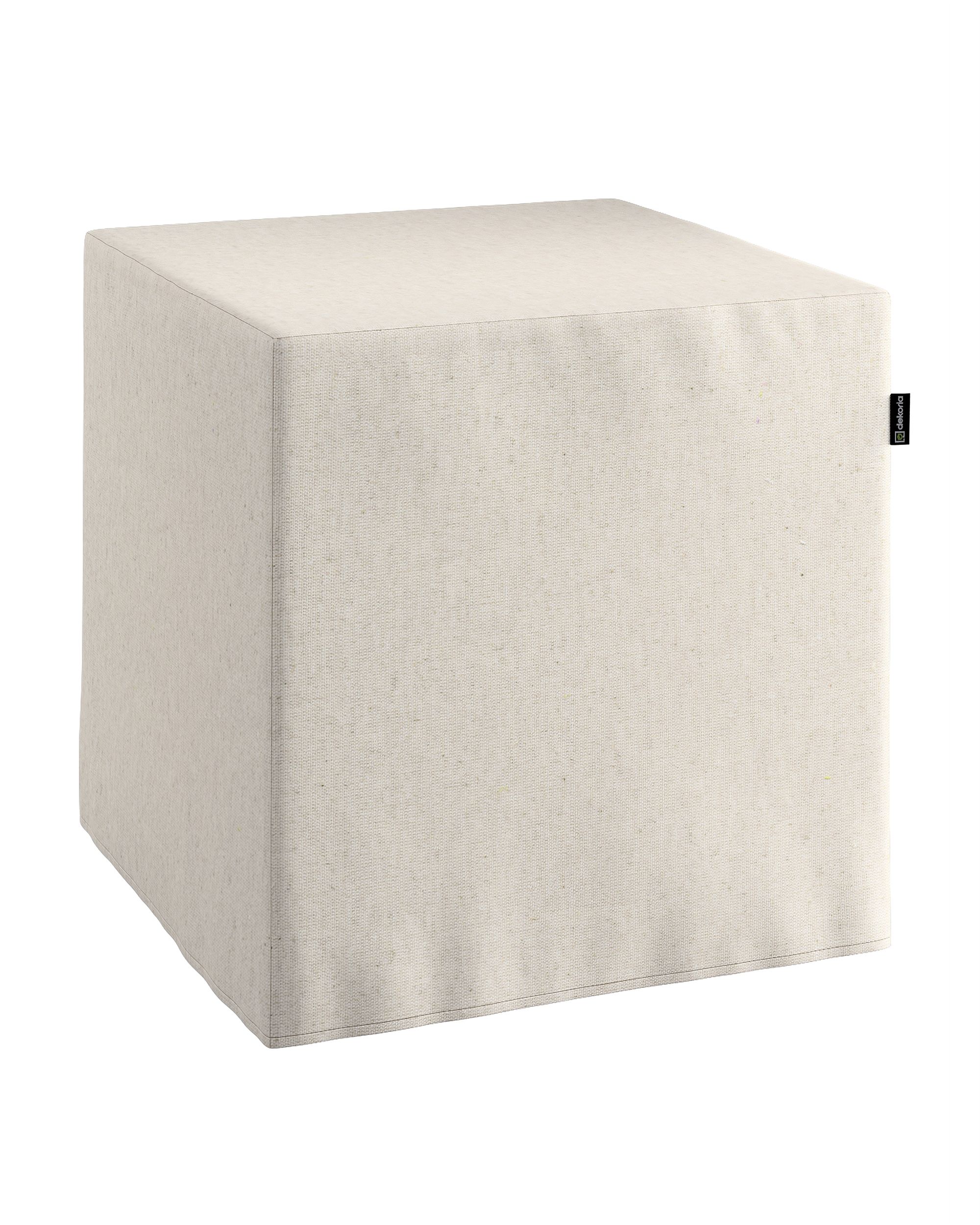 Bezug für Sitzwürfel Farbe beige