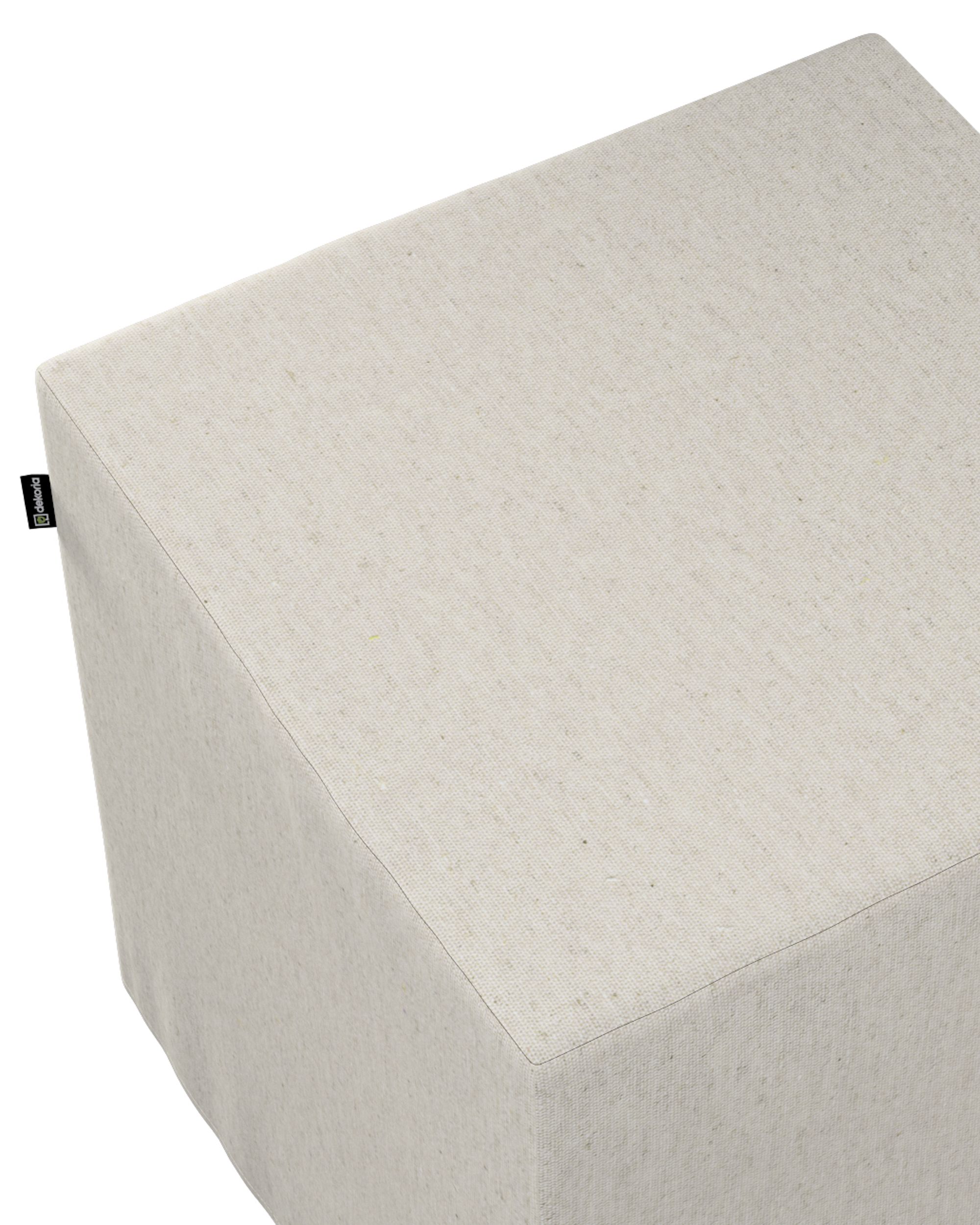 Bezug für Sitzwürfel Farbe beige (hover)
