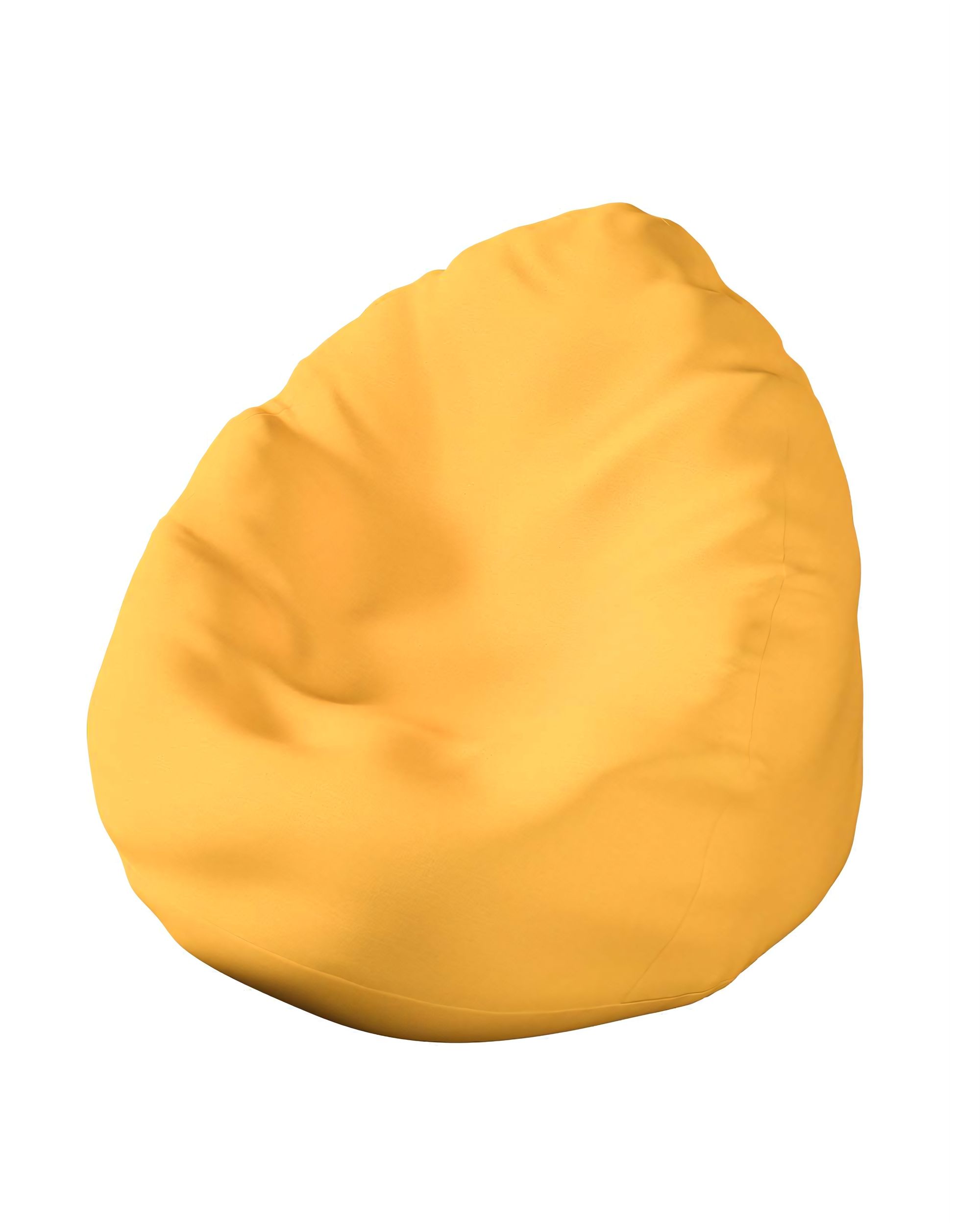 Bezug für Sitzsack Bowli Farbe gelb