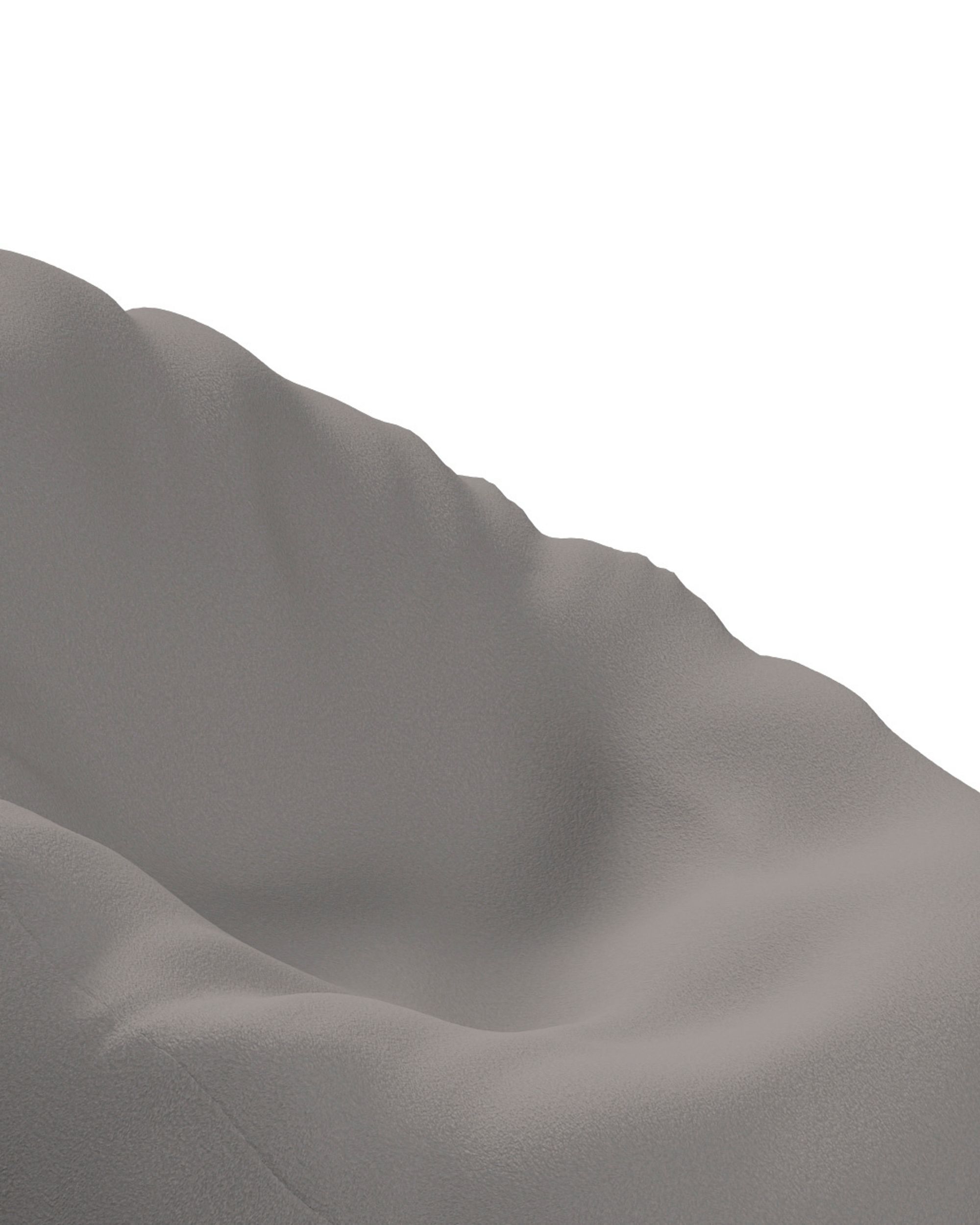 Bezug für Sitzsack Bowli Farbe beige Stoff strukturiert (hover)