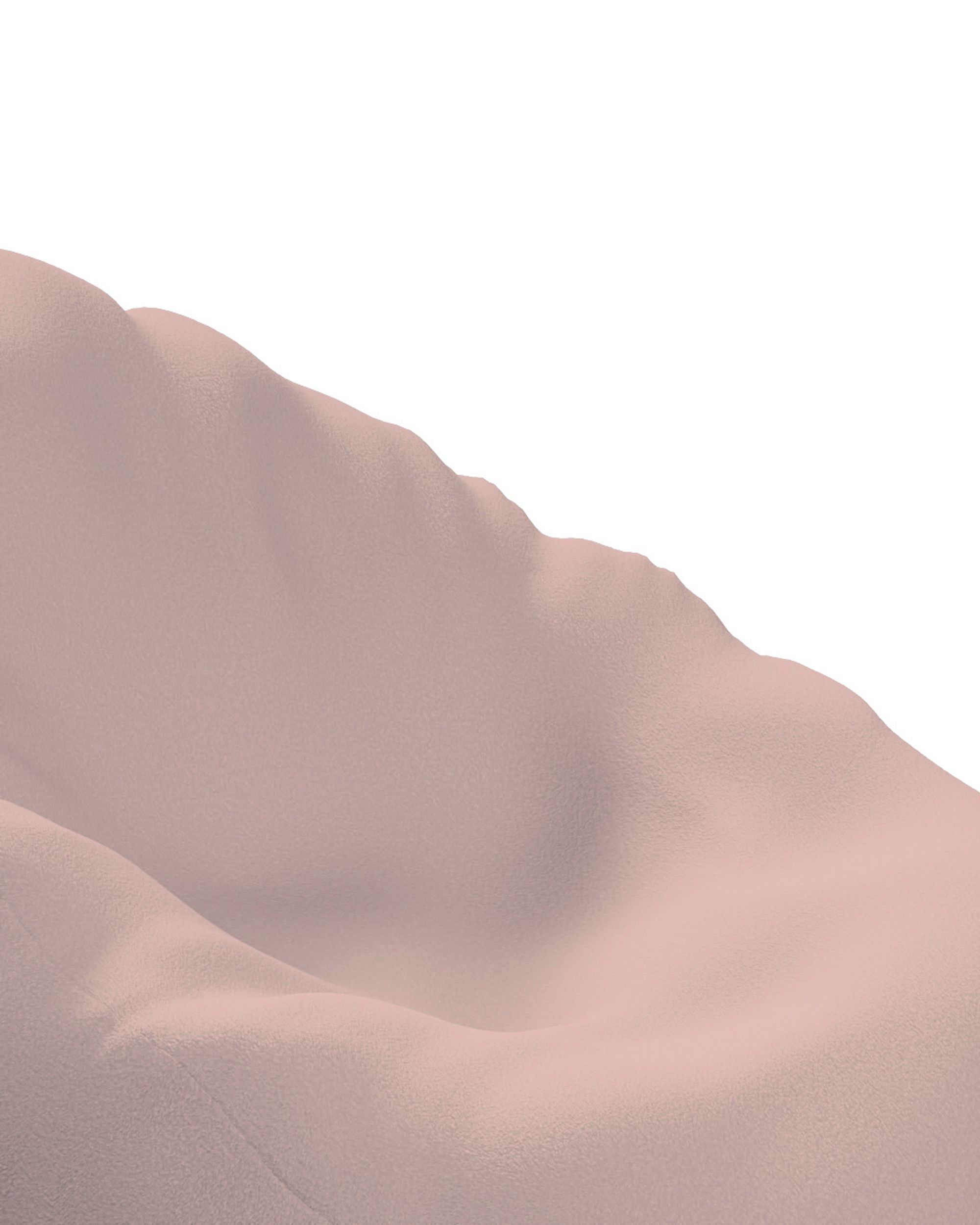 Bezug für Sitzsack Bowli Farbe rosa Stoff strukturiert (hover)