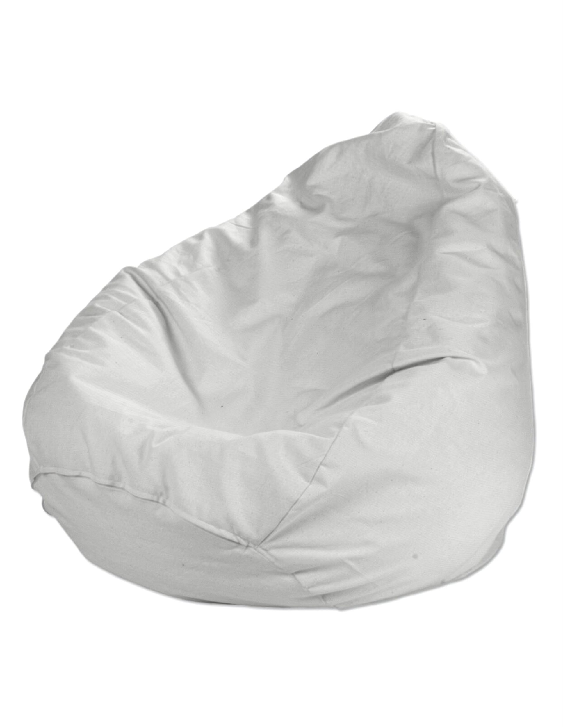 Bezug für Sitzsack Bowli Farbe weiß