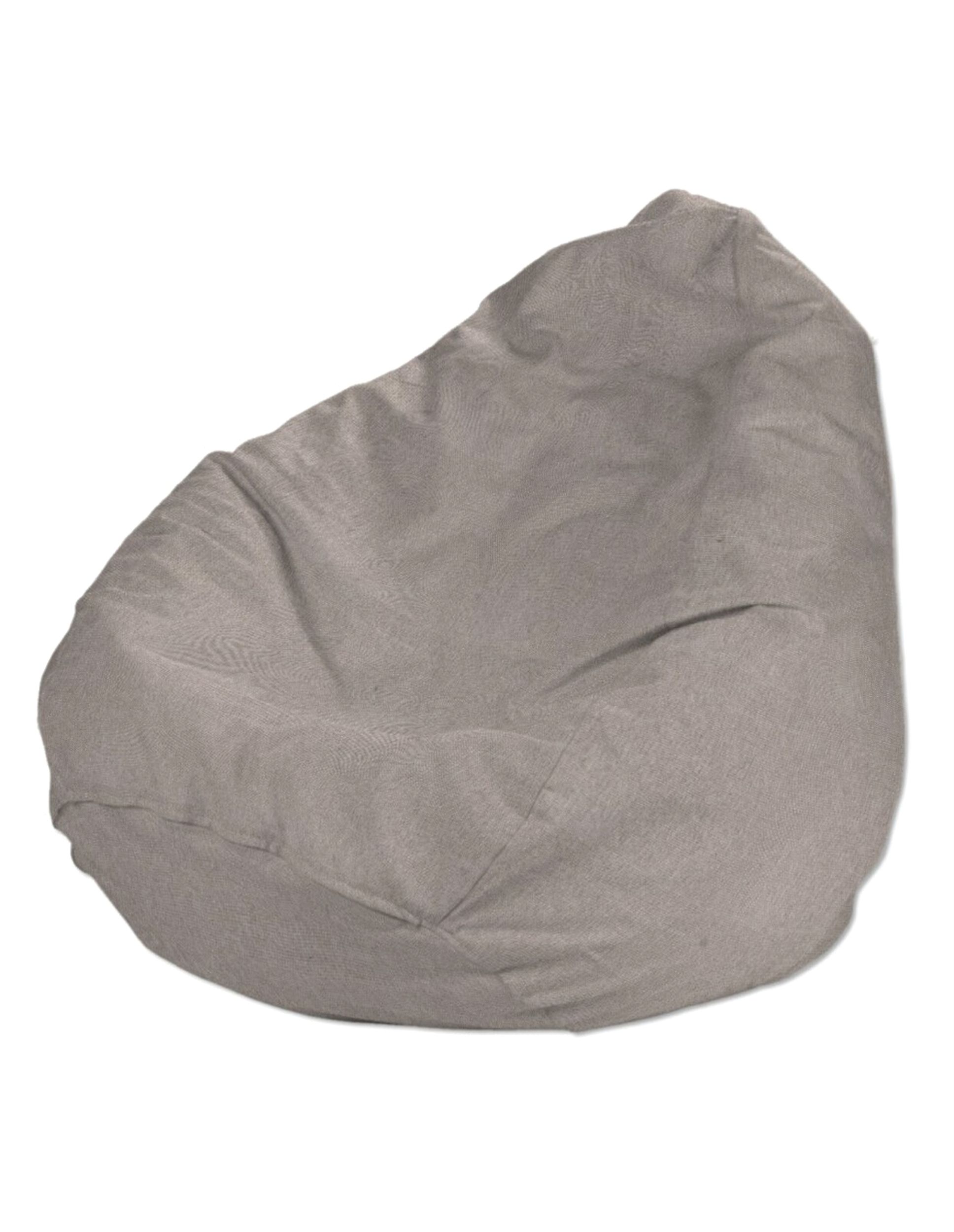 Bezug für Sitzsack Bowli Farbe beige Stoff strukturiert