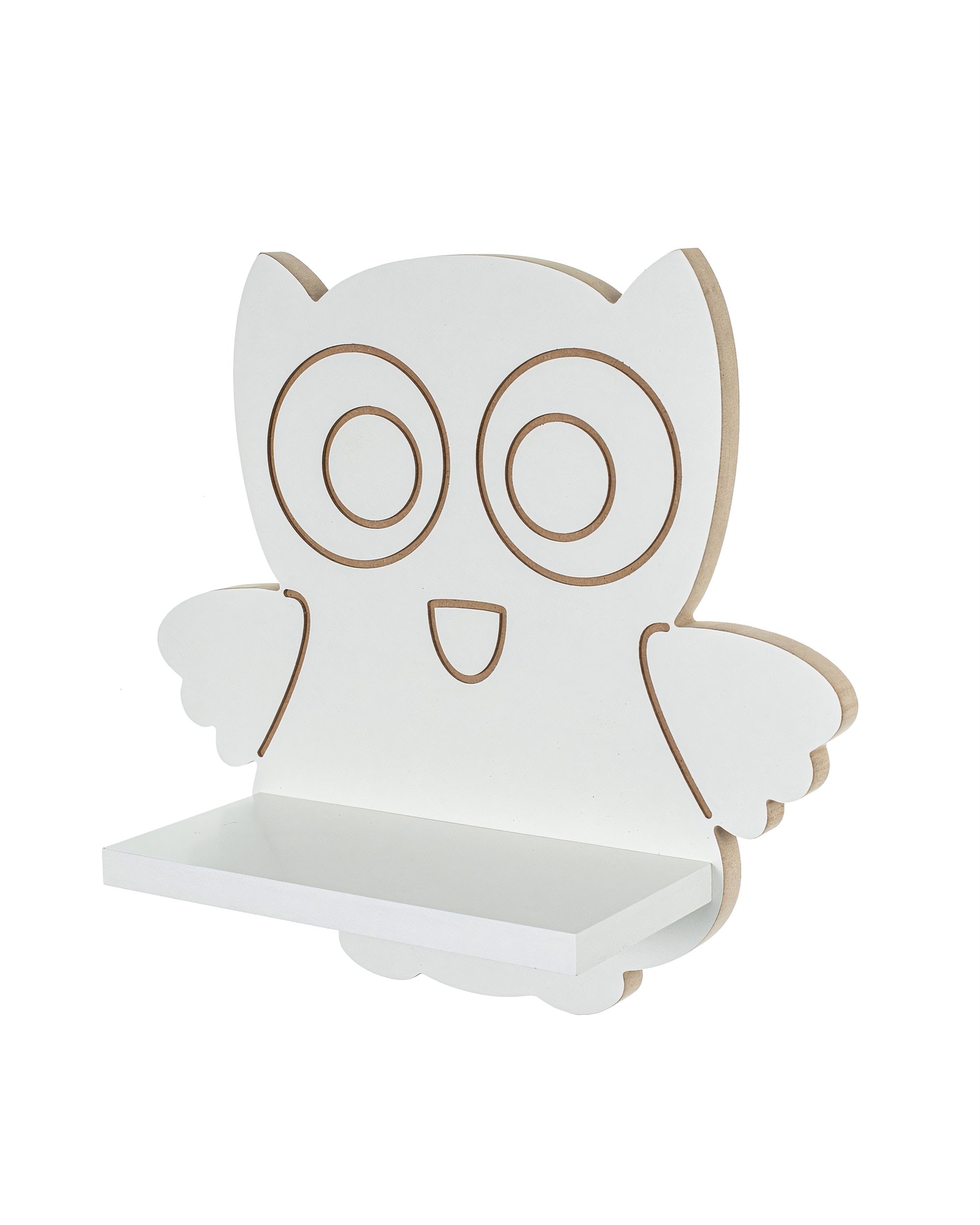 Wandregal Happy Owl  39x14x36cm