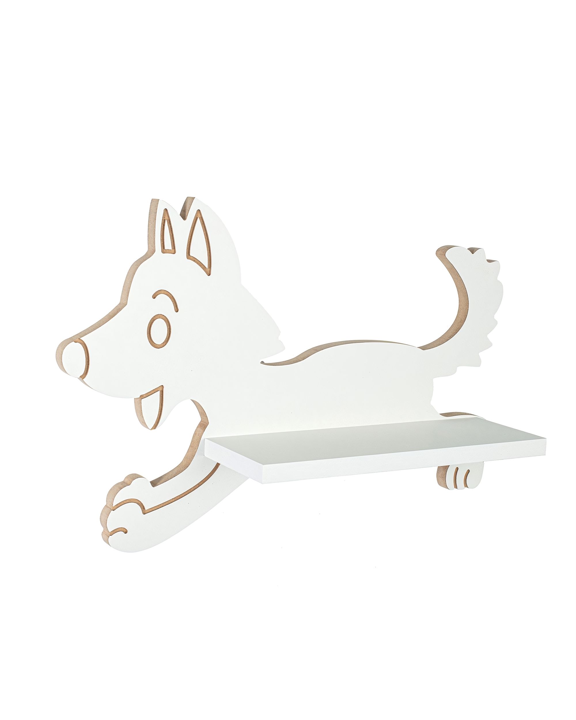 Wandregal Little Dog 53x14x35cm