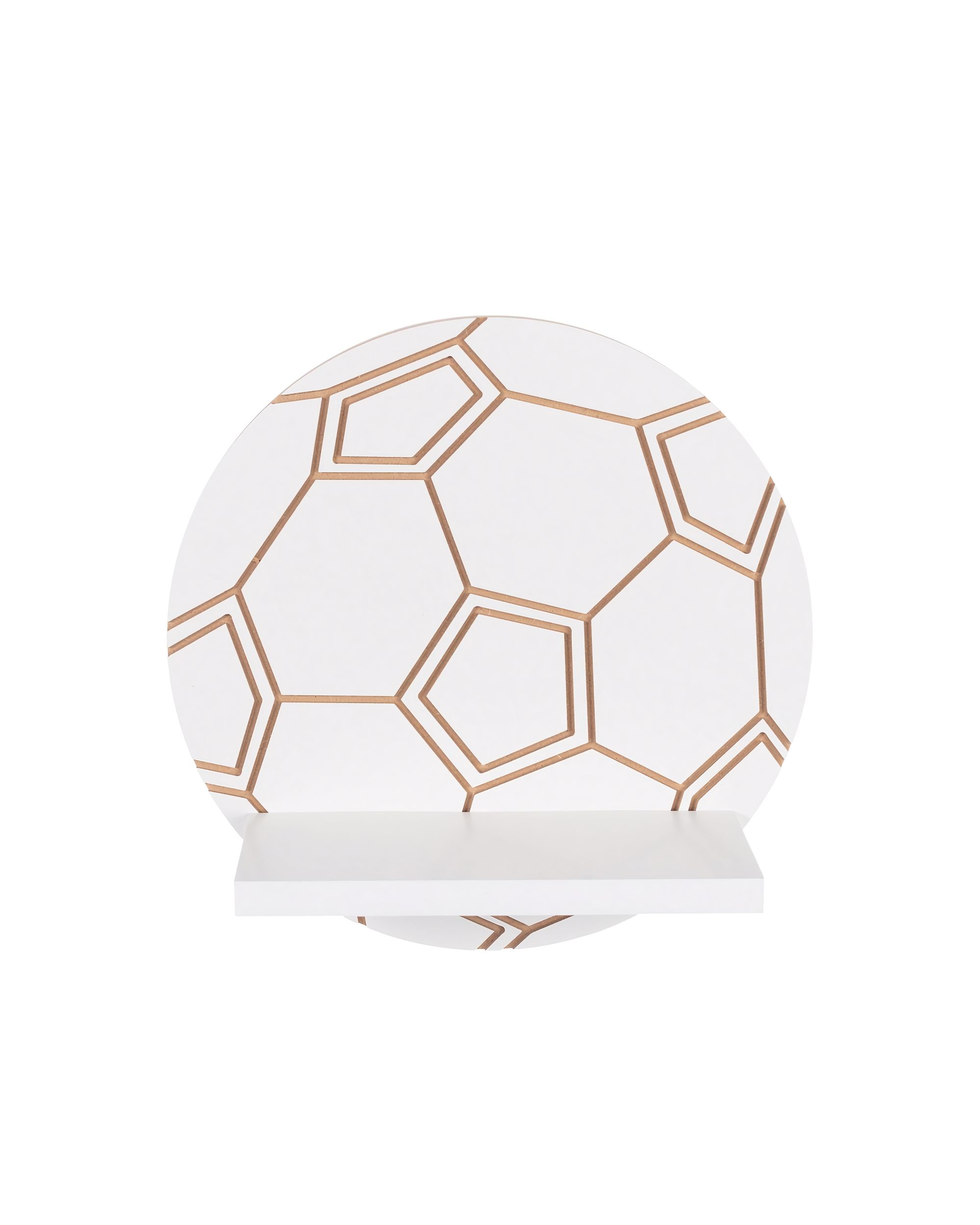 Wandregal Soccer 35x5x35cm