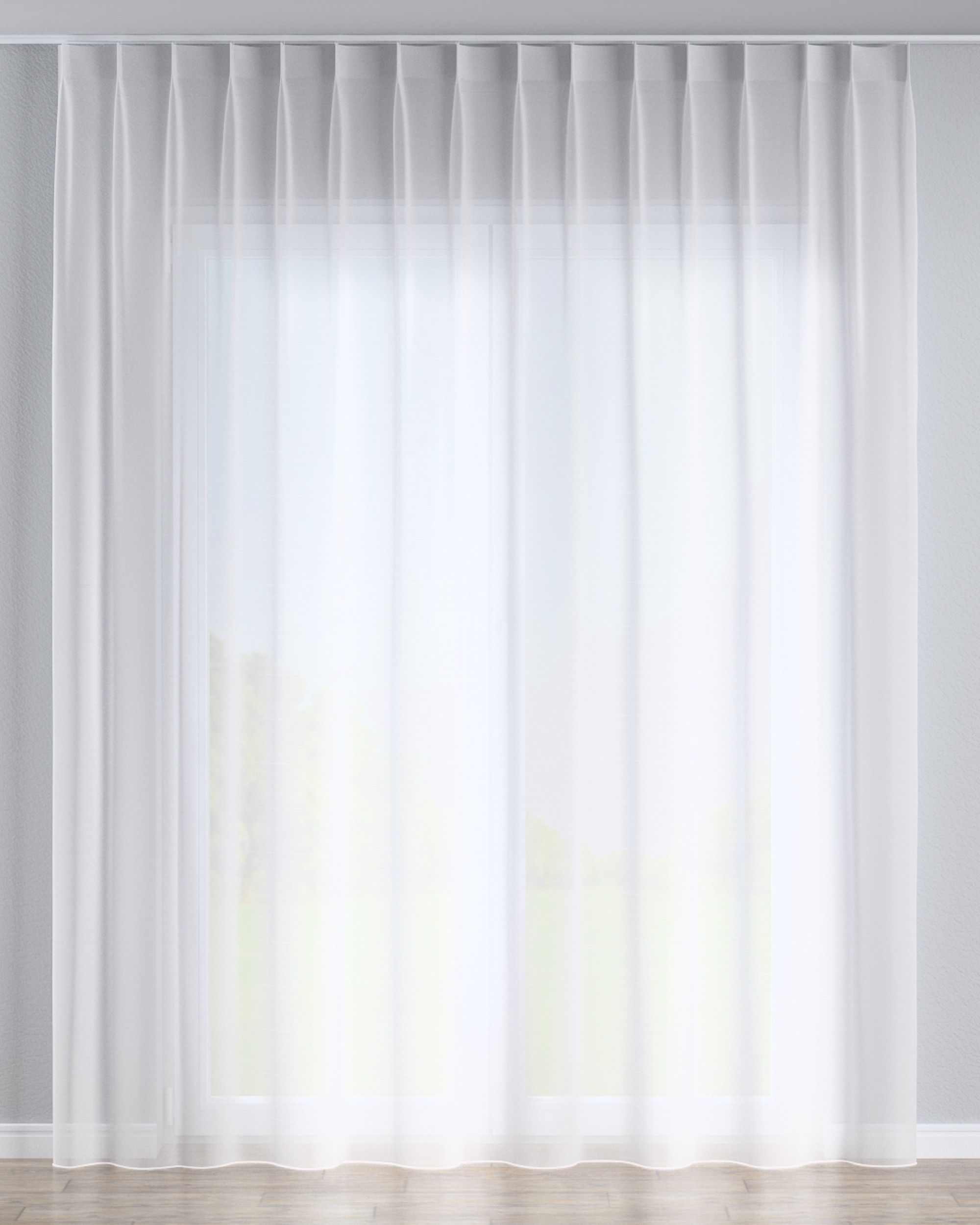 1484-183-33 Farbe creme Stoff halbtransparent, strukturiert