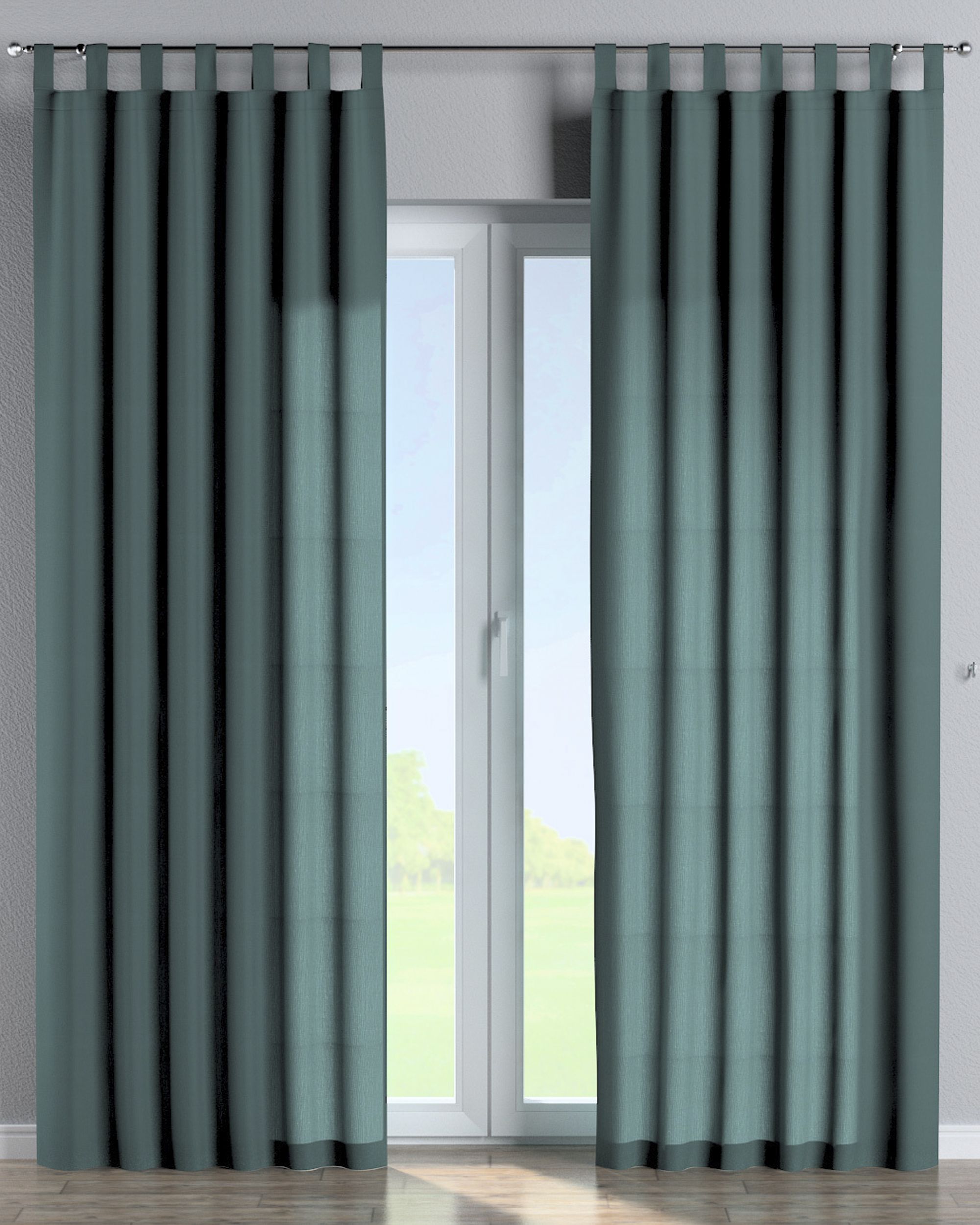 Schlaufenschal 1 Stck. Farbe grün Stoff halbtransparent, strukturiert
