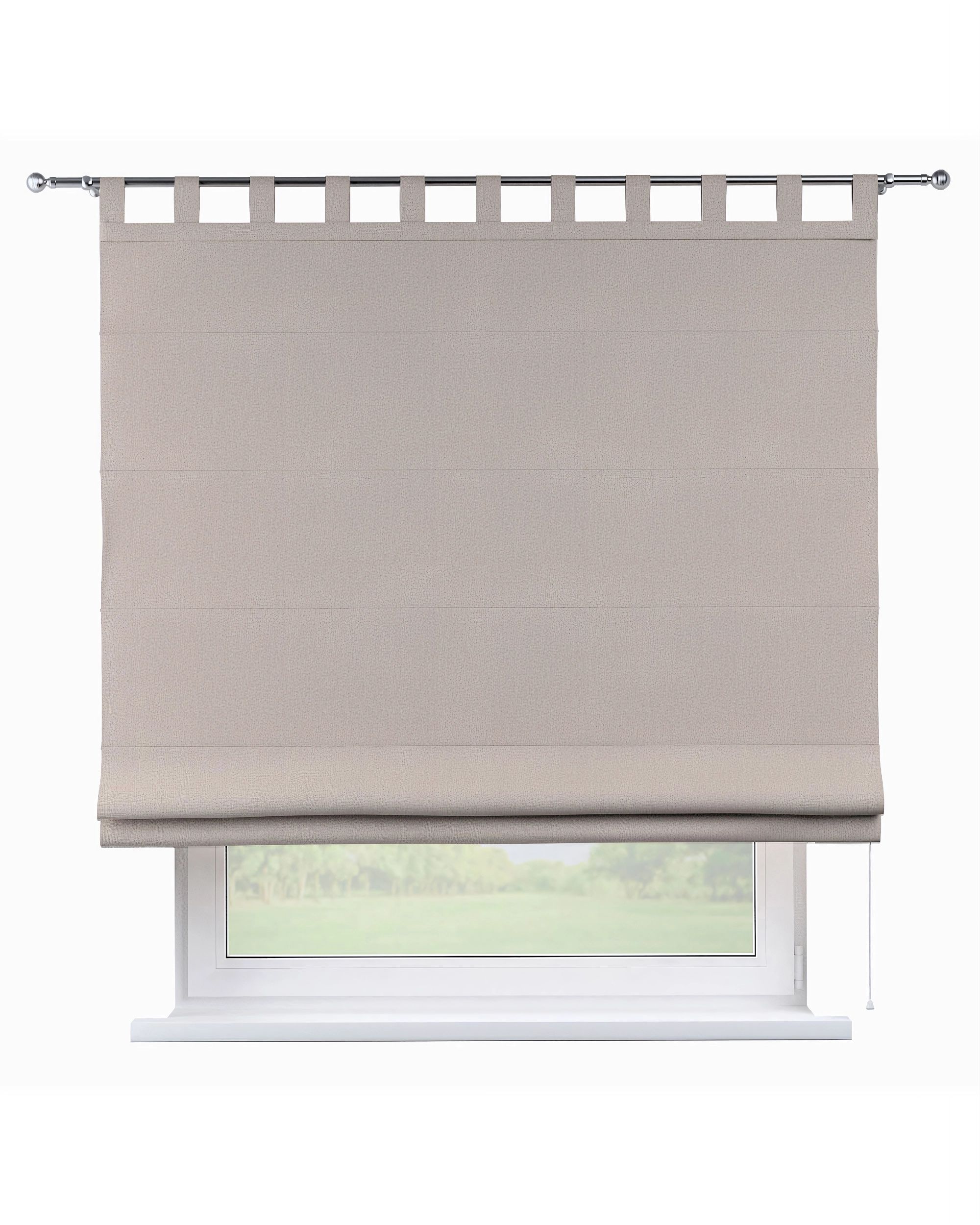 Raffrollo Oli Farbe beige Stoff verdunkelnd