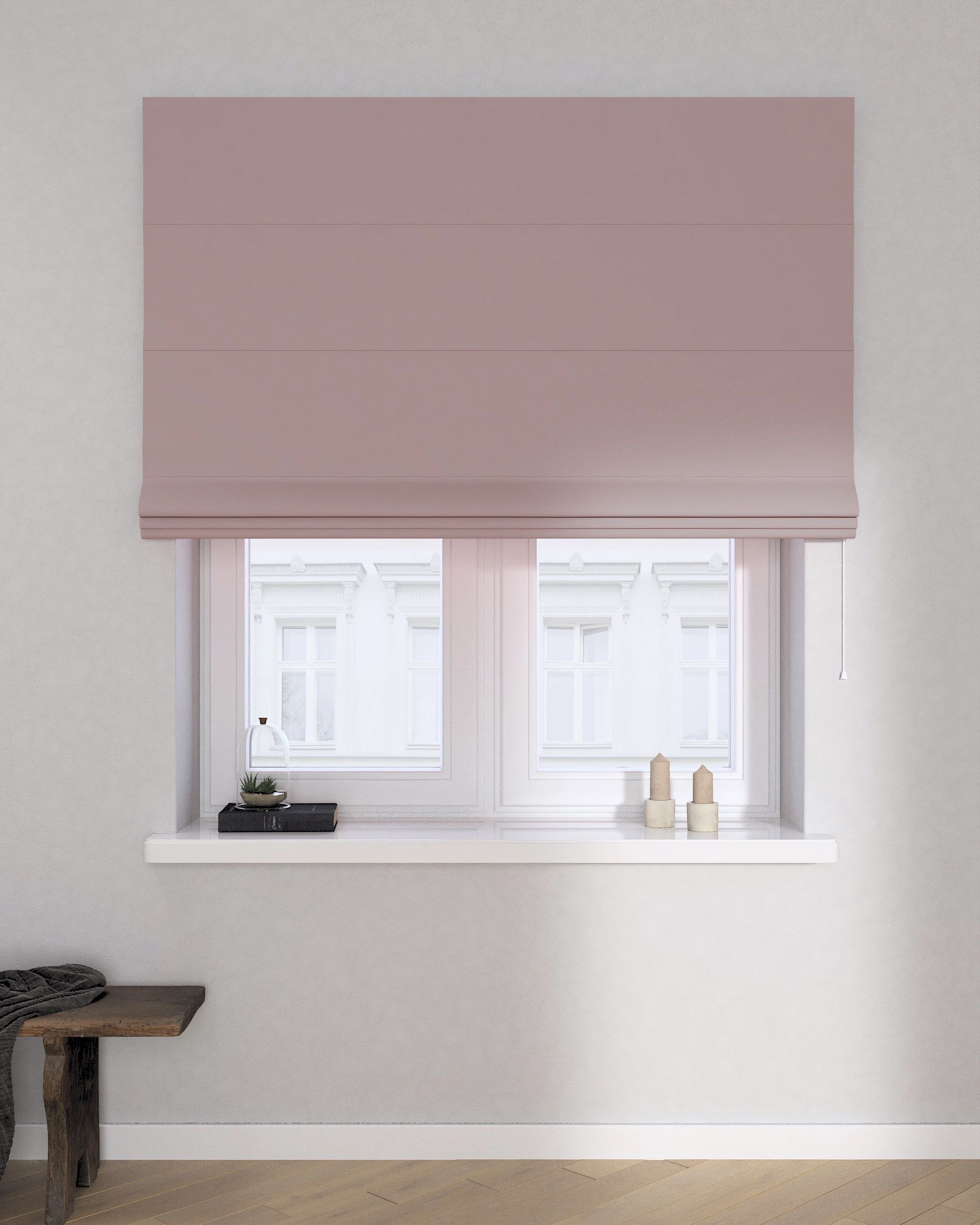 Raffrollo Billie Farbe rosa Stoff verdunkelnd (hover)