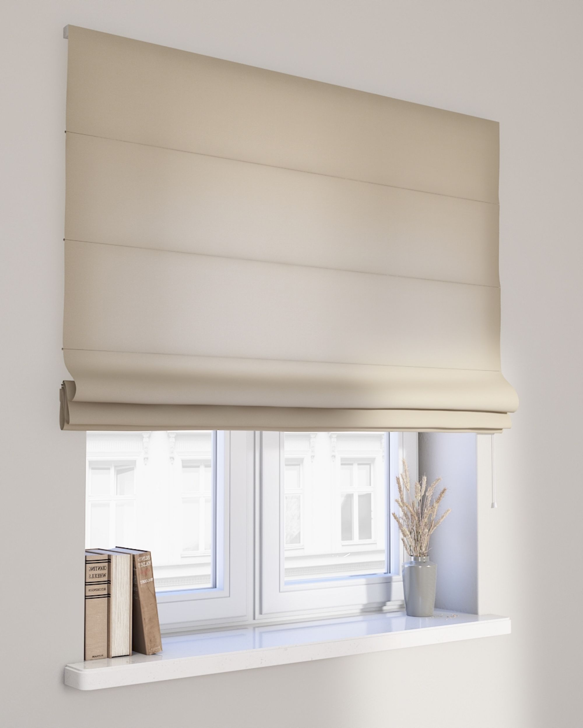 Raffrollo Billie Farbe beige