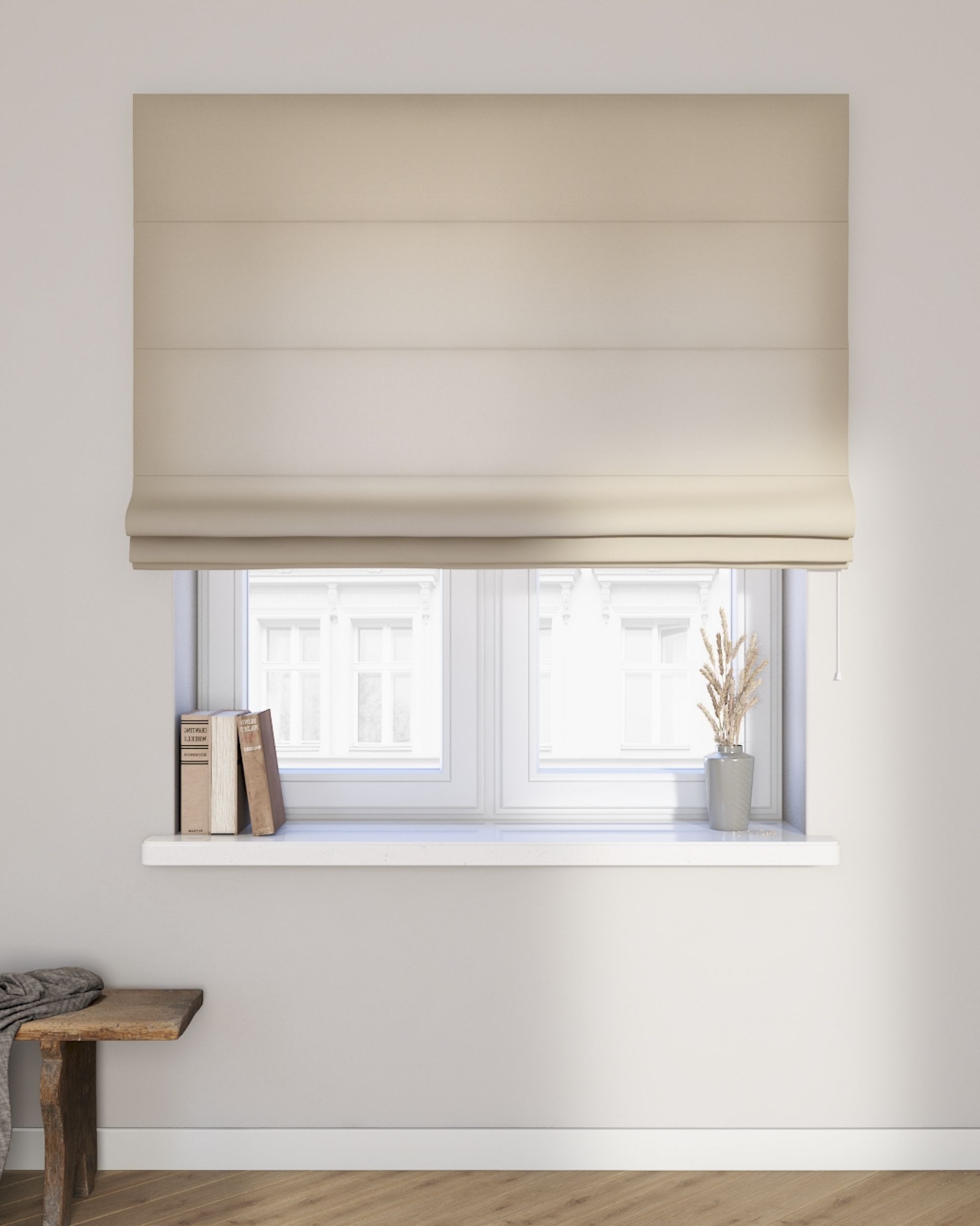 Raffrollo Billie Farbe beige (hover)
