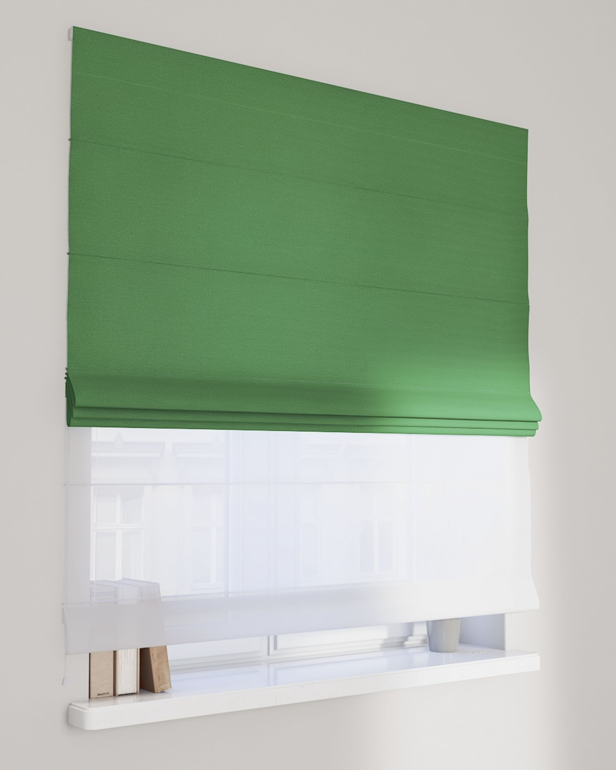 Raffrollo Duo 130x170cm Farbe grün
