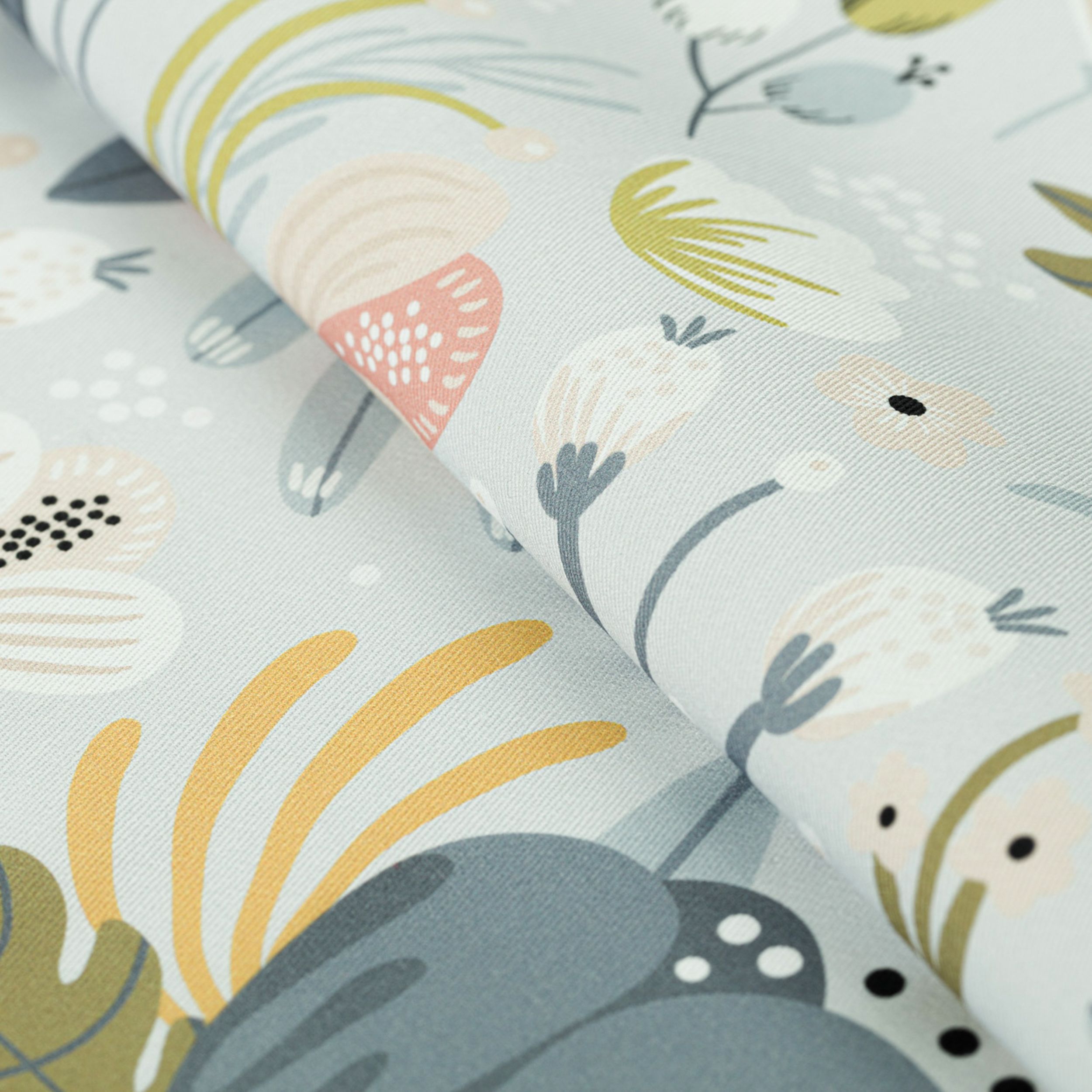 Magic Collection 500-05 bunte blumen auf hellblauem hintergrund